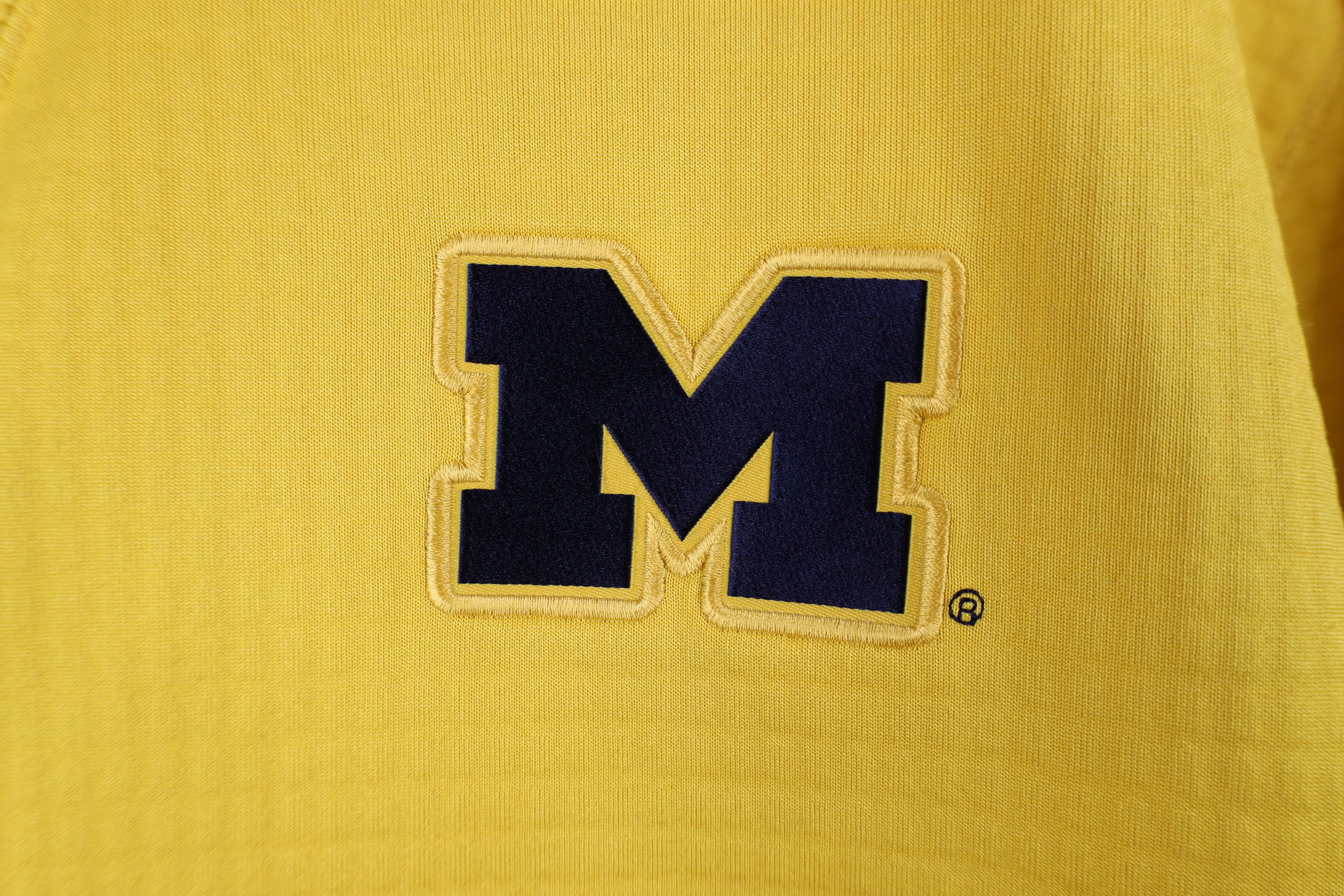 Nike Nike Air Jordan University of Michigan Sweatshirt Maize Size US L / EU 52-54 / 3 - 4 Thumbnail