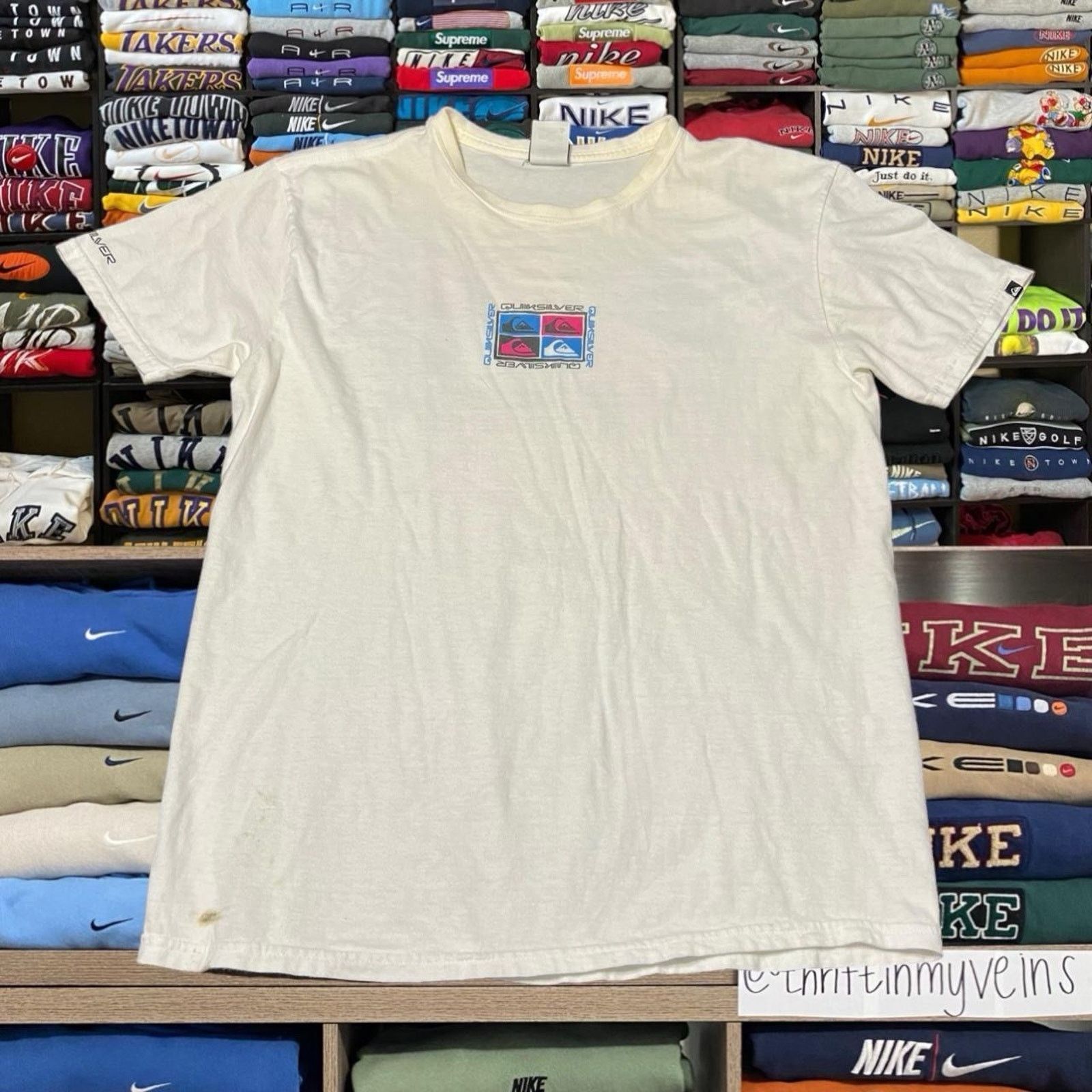 Quiksilver Vintage Y2K quiksilver Surf Sweater/Shirt Size US M / EU 48-50 / 2 - 2 Thumbnail