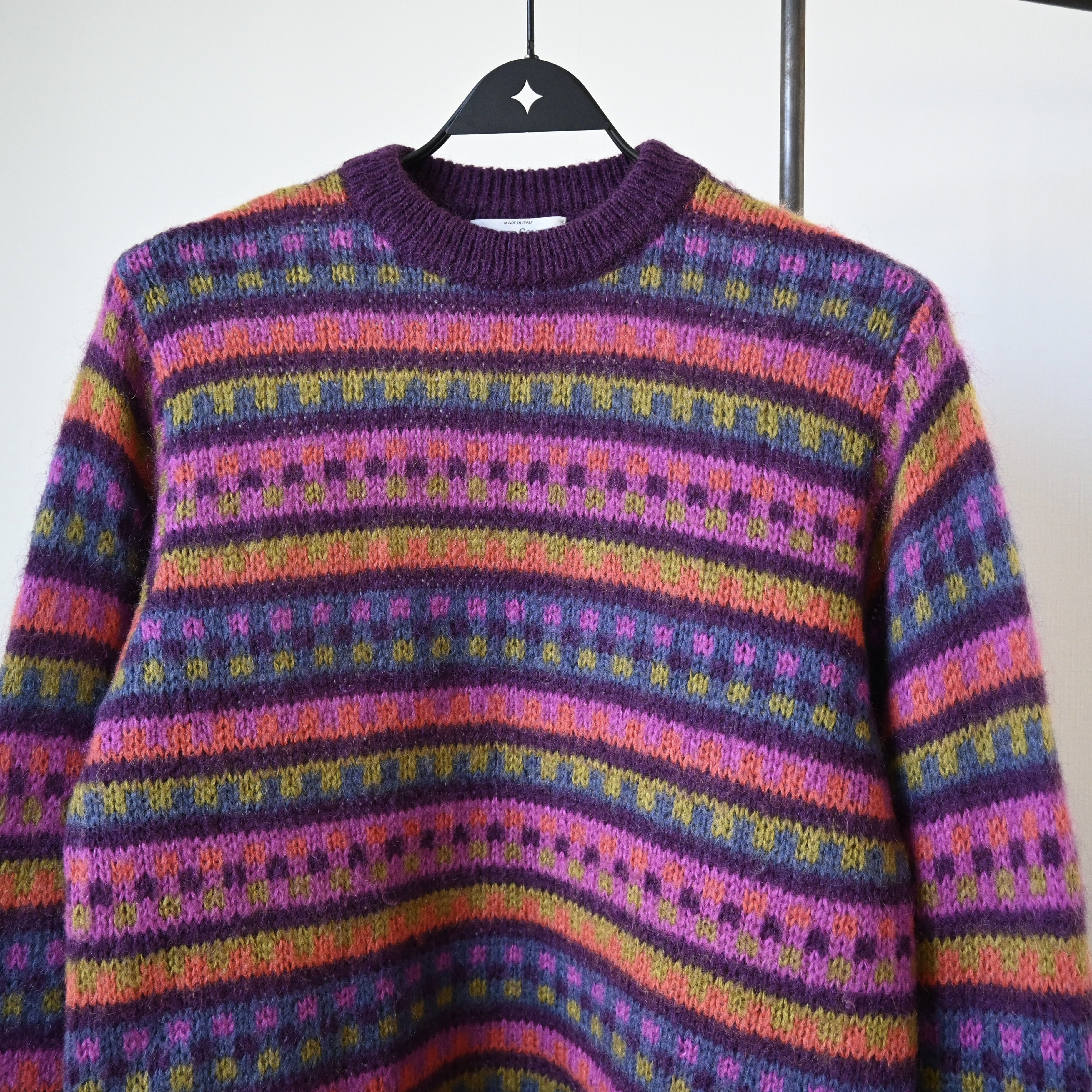 United Colors Of Benetton VTG United Colors of Benetton mohair-blend sweater, 46 Size M / US 6-8 / IT 42-44 - 6 Thumbnail