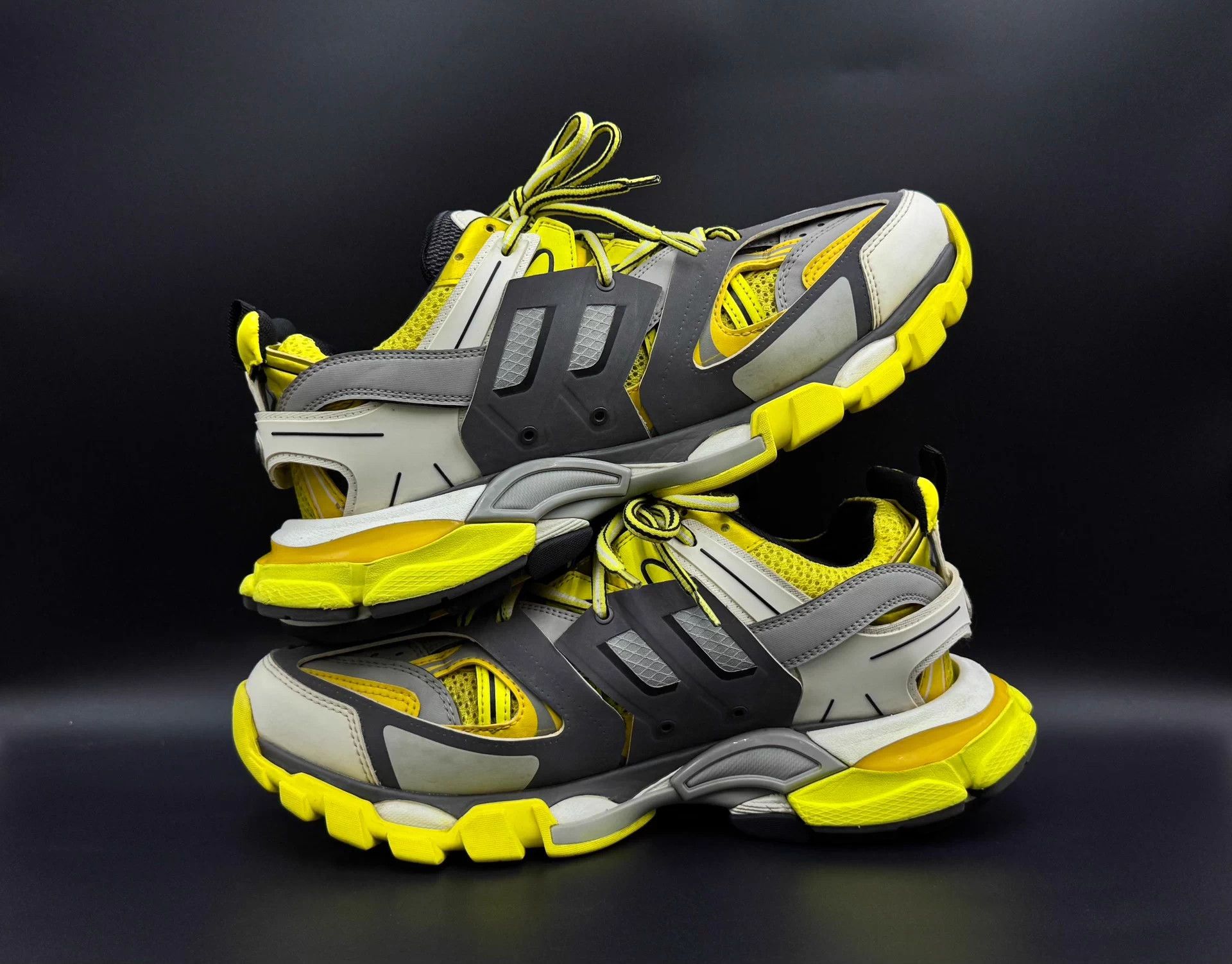 Balenciaga Balenciaga Track yellow men's low-top dad shoe Size US 8 / EU 41 - 4 Thumbnail