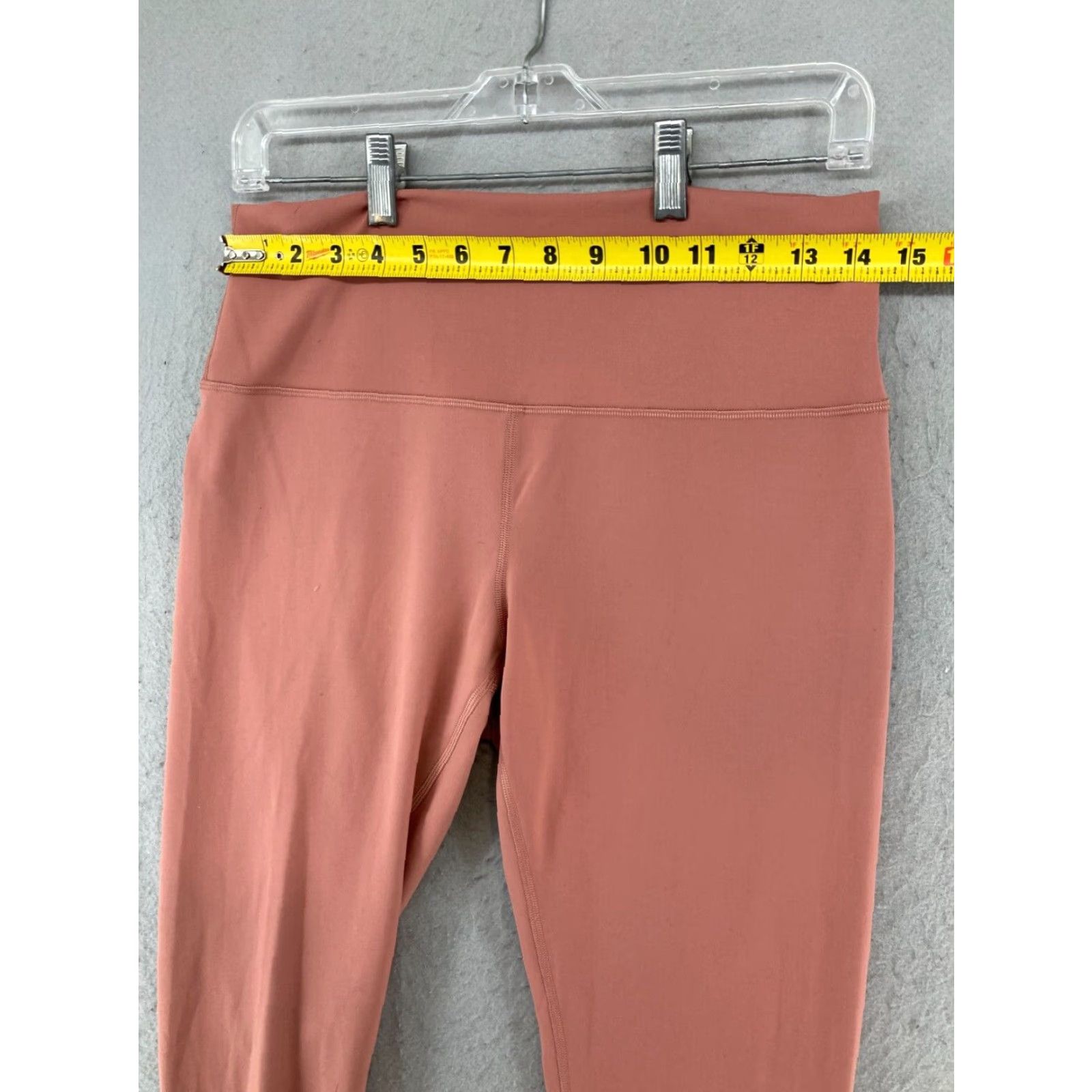 Lululemon VINTAGE Lululemon Women’s Pants 12 Pink Yoga Stretch Athletic Skinny Inseam 27 Athletic Size 34" / US 12 / IT 48 - 2 Thumbnail