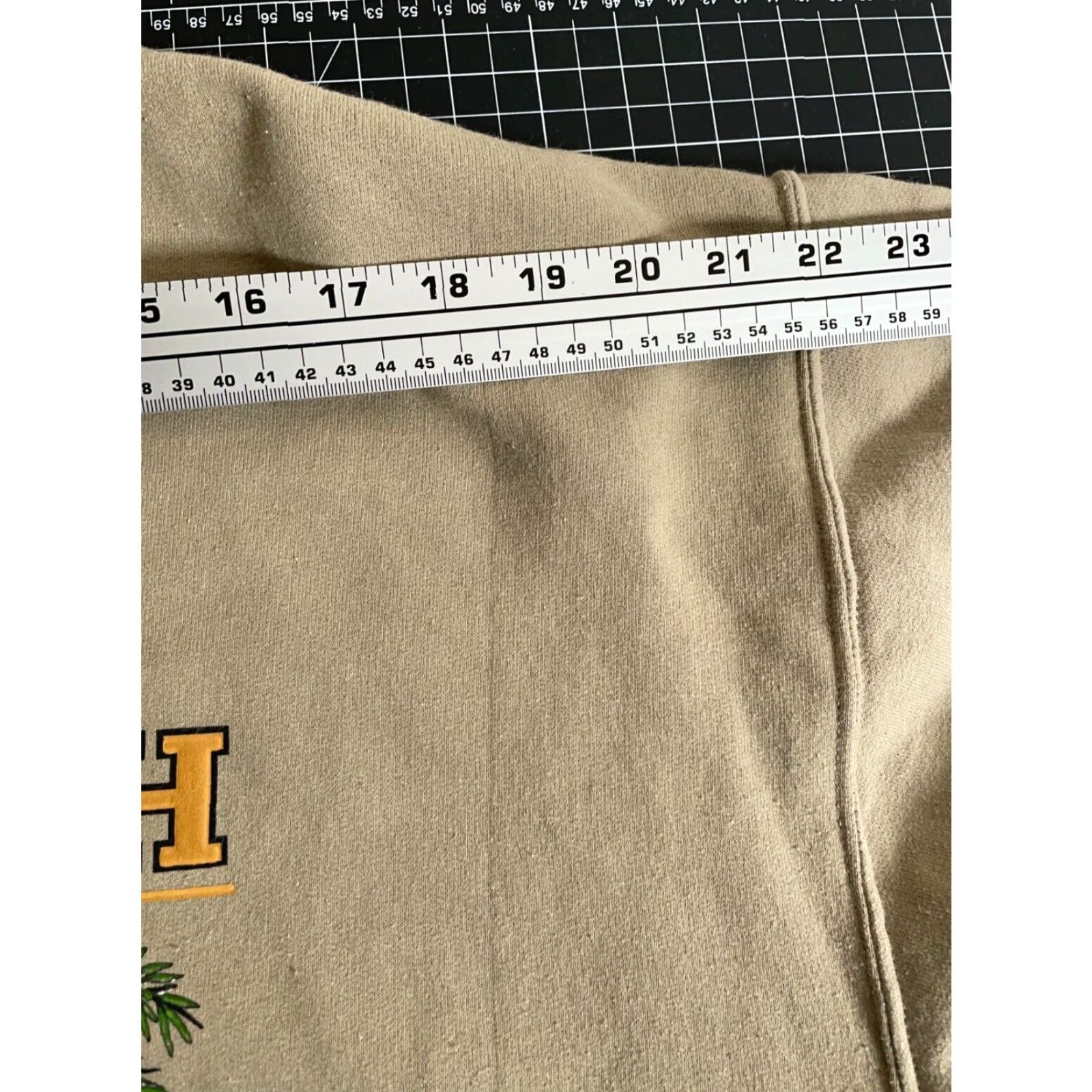 Jerzees VTG Jerzees Up North Woodland Moose Print Sweatshirt Large Beige 50/50 Tag Men's Size US L / EU 52-54 / 3 - 7 Thumbnail
