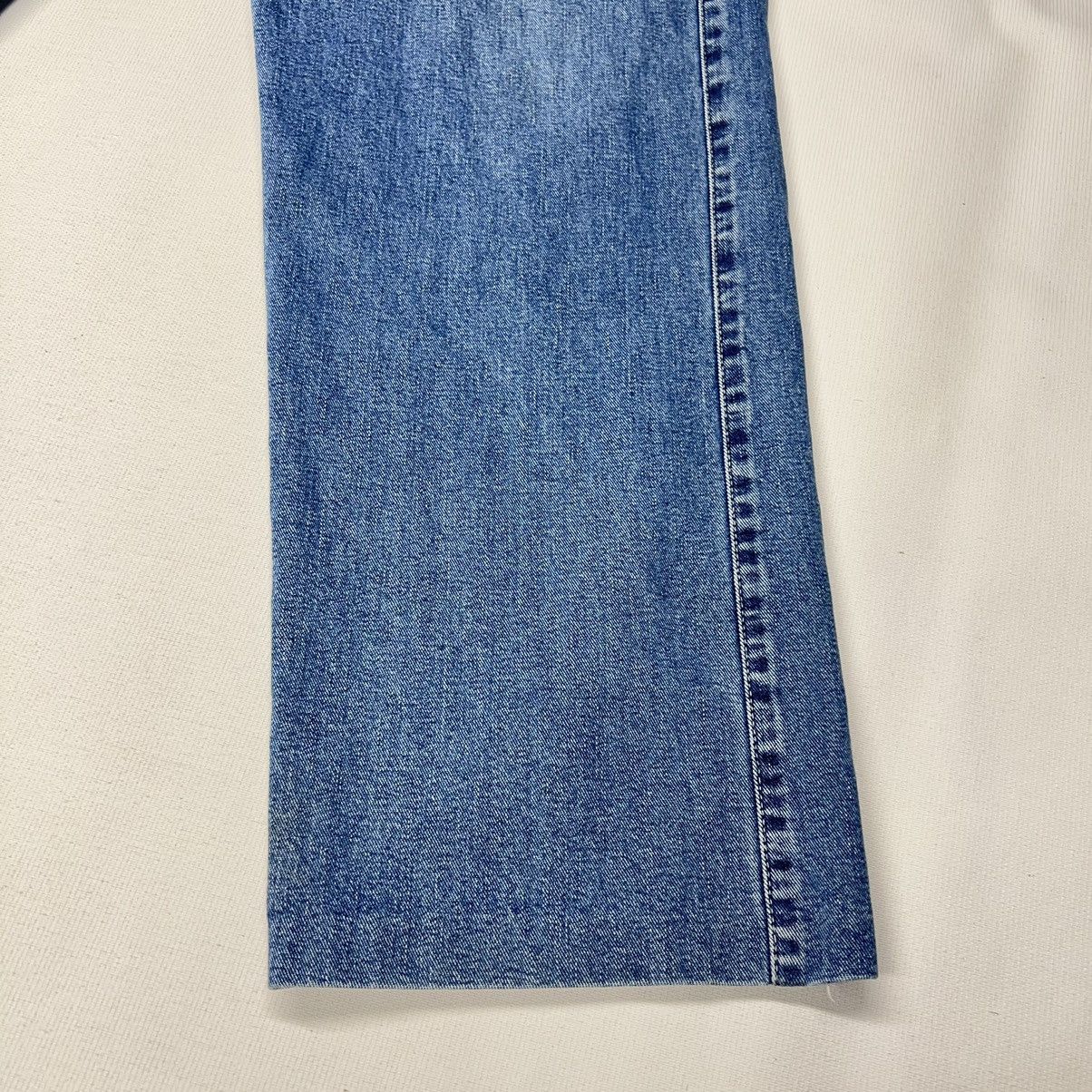 Joseph Abboud × Vintage VTG Joseph Abboud Jeans Blue Straight Cropped Denim Italy Size US 34 / EU 50 - 2 Thumbnail