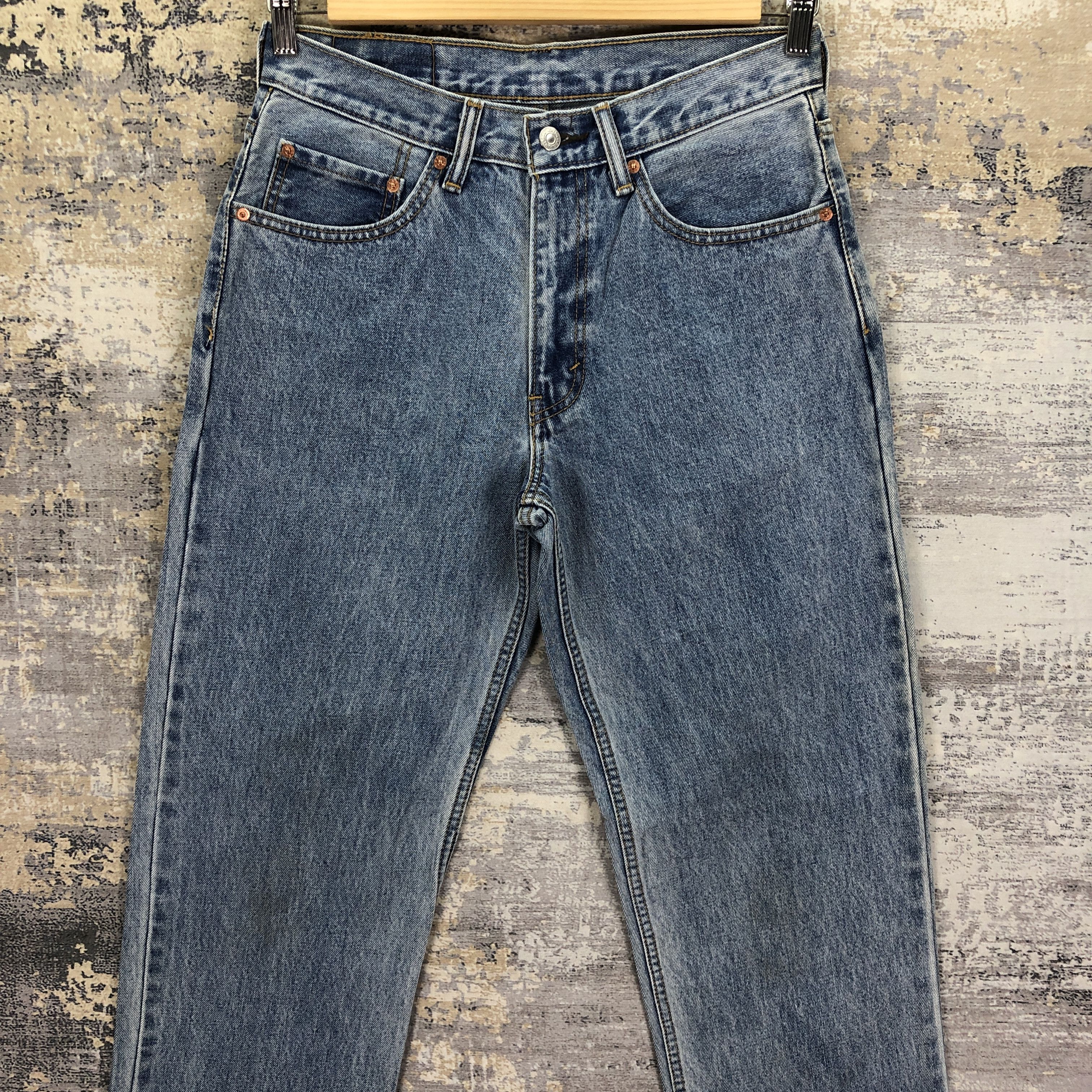 Levi's Vintage Y2K Levis 550 Stonewash Jeans Levi's SunFaded Denim Size 28" / US 6 / IT 42 - 3 Thumbnail