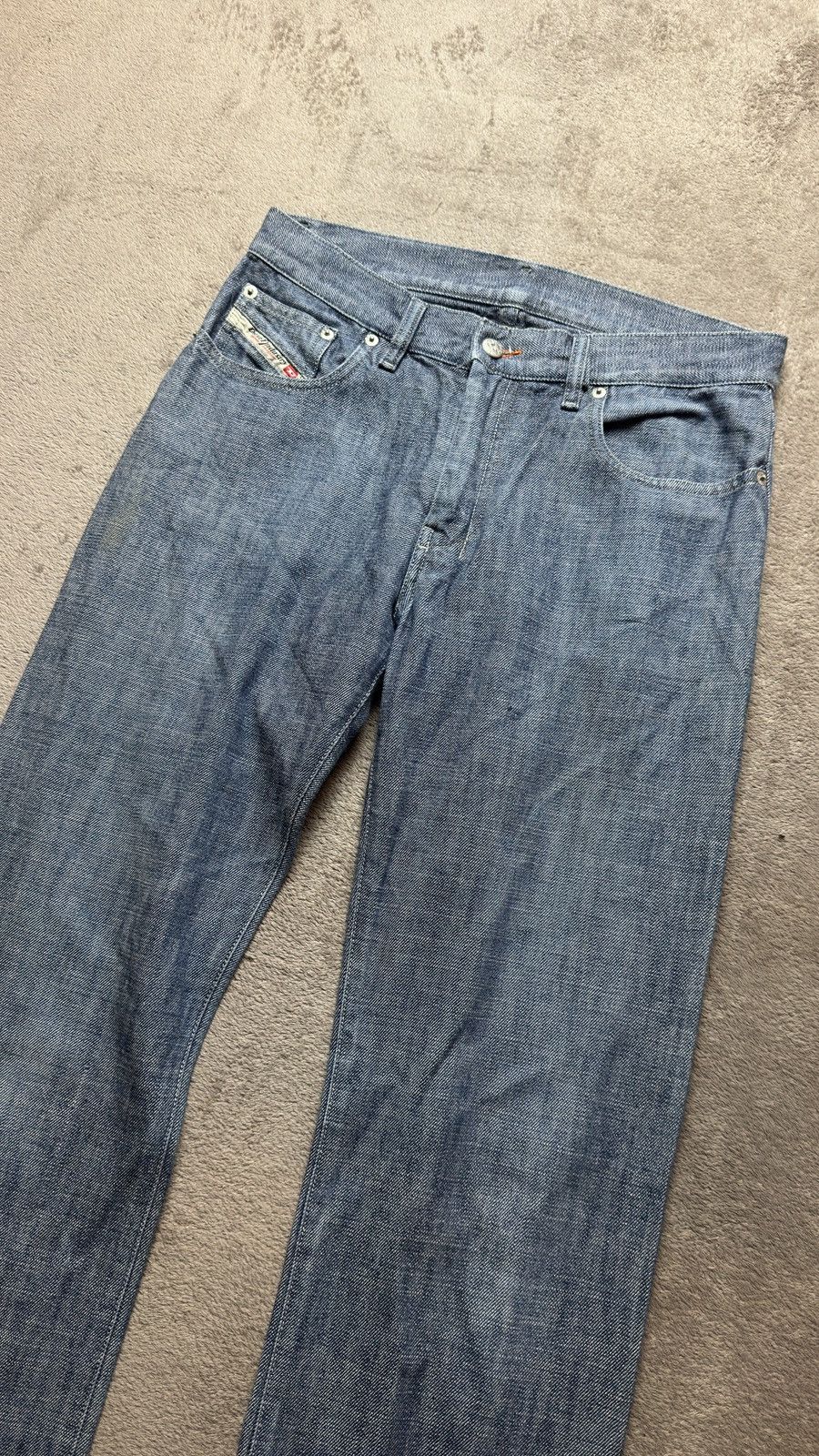 Engineered Garments Diesel Recut Faded Washed Straight Jean Y2K LGB hedi slimane Size US 32 / EU 48 - 2 Thumbnail