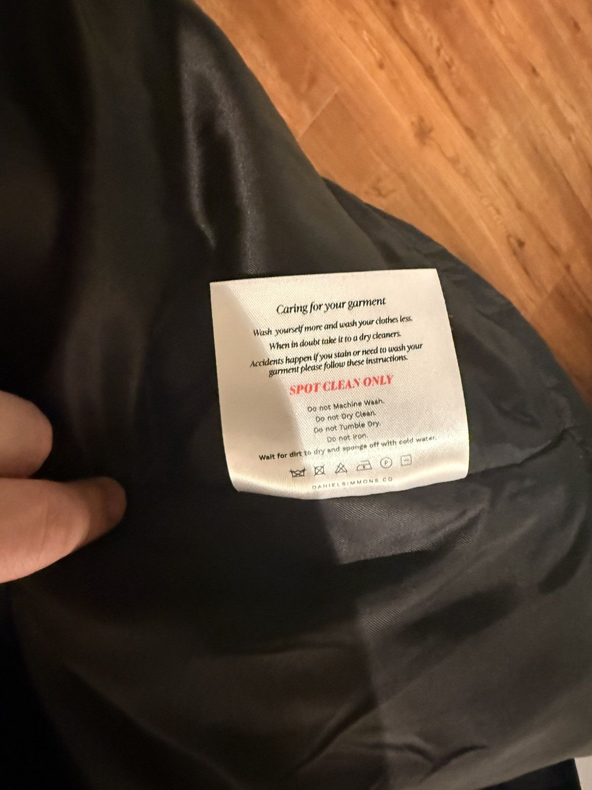 Daniel Simmons INSULATED COLORADO JACKET - BLACK Size US M / EU 48-50 / 2 - 8 Thumbnail