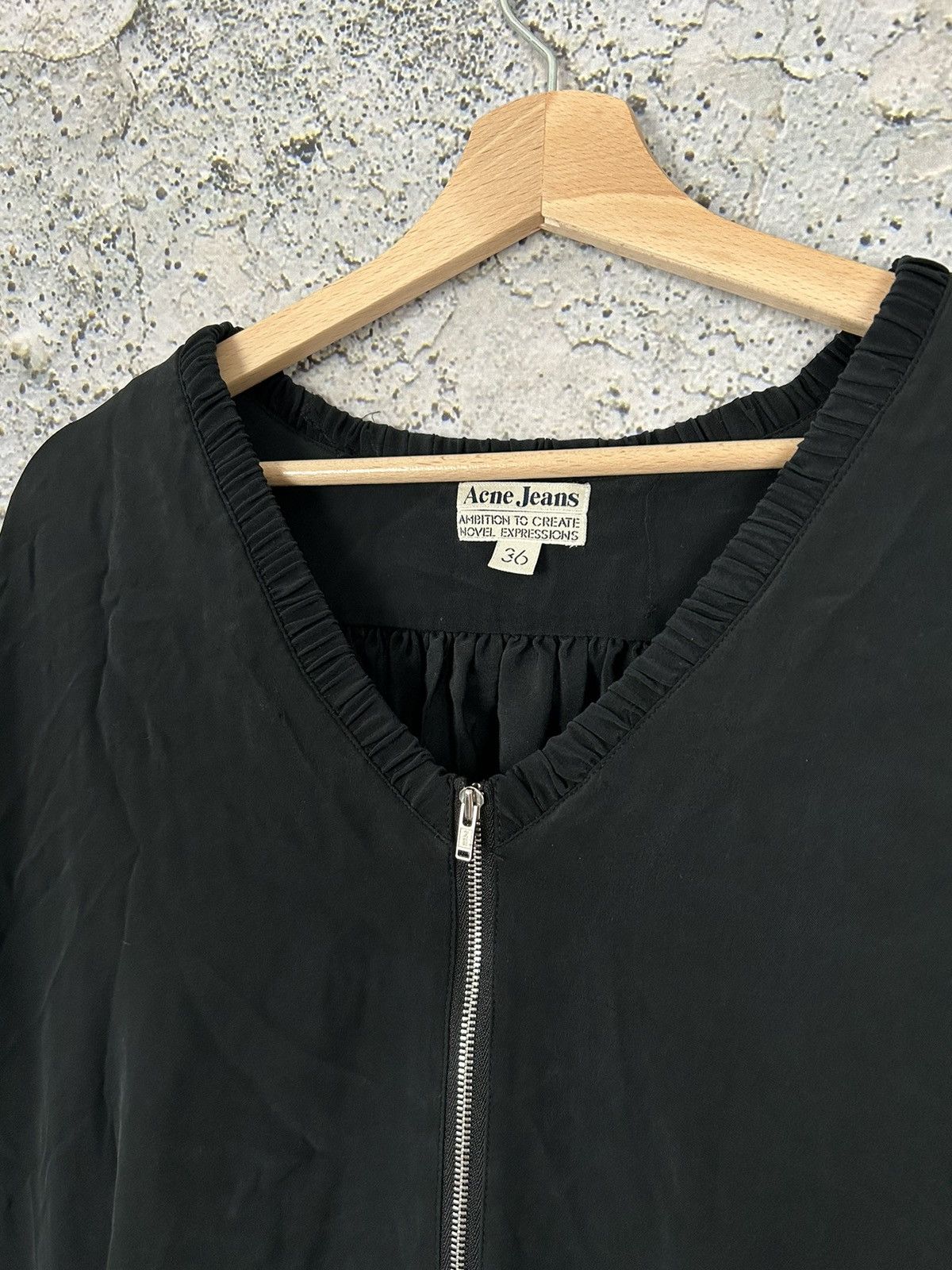 Acne Studios Vintage Acne Jeans Silk Dress Luxury Designer Rare Grunge Size XS / US 0-2 / IT 36-38 - 3 Thumbnail