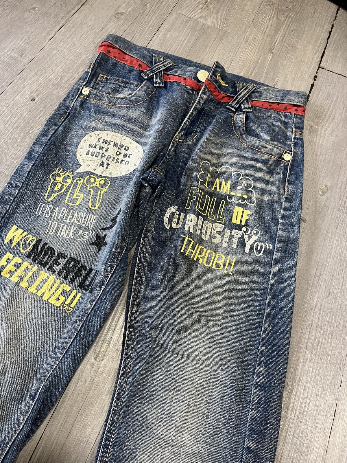 Hysteric Glamour RARE VINTAGE Pink Lady Japanese Jeans Size US 28 / EU 44 - 5 Thumbnail