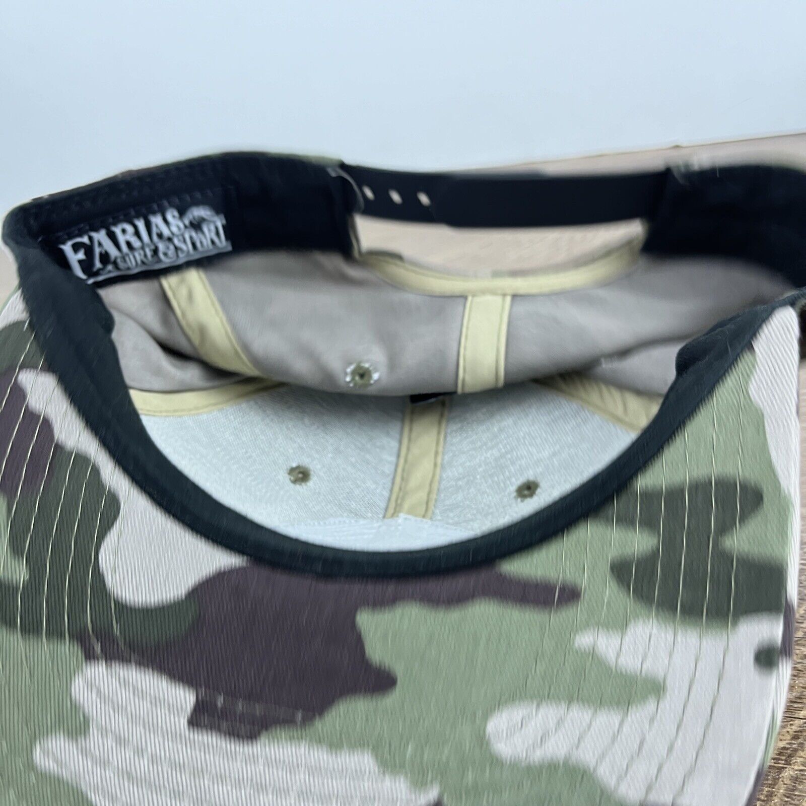 Other Farias Surf Hat Beach Haven NJ Hat Green Hat Adjustable Adul Size ONE SIZE - 13 Thumbnail