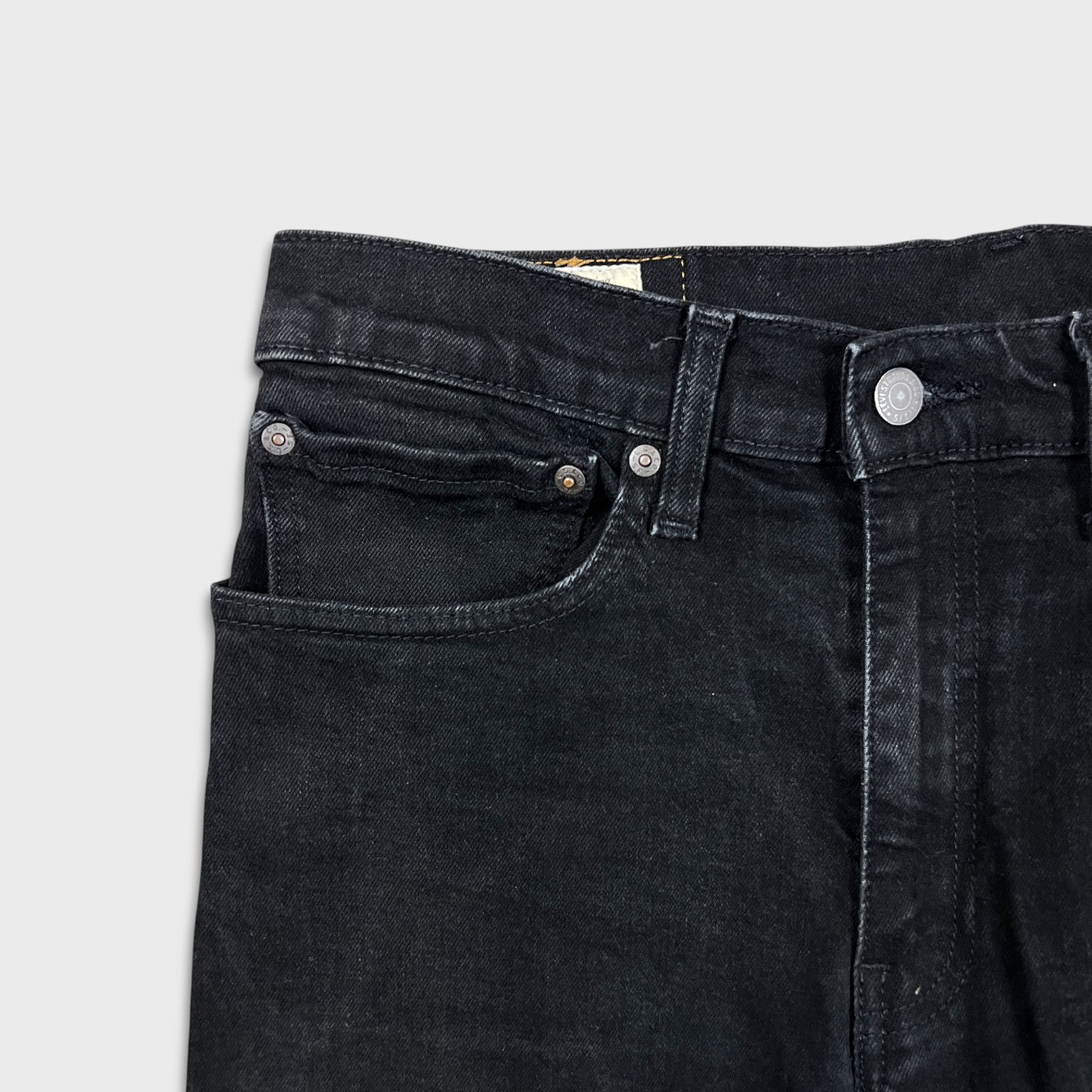 Levi's × Vintage Levi's 512 Jeans 34x30 Slim Taper Leg Mid Rise Stretch Denim Size US 34 / EU 50 - 3 Thumbnail