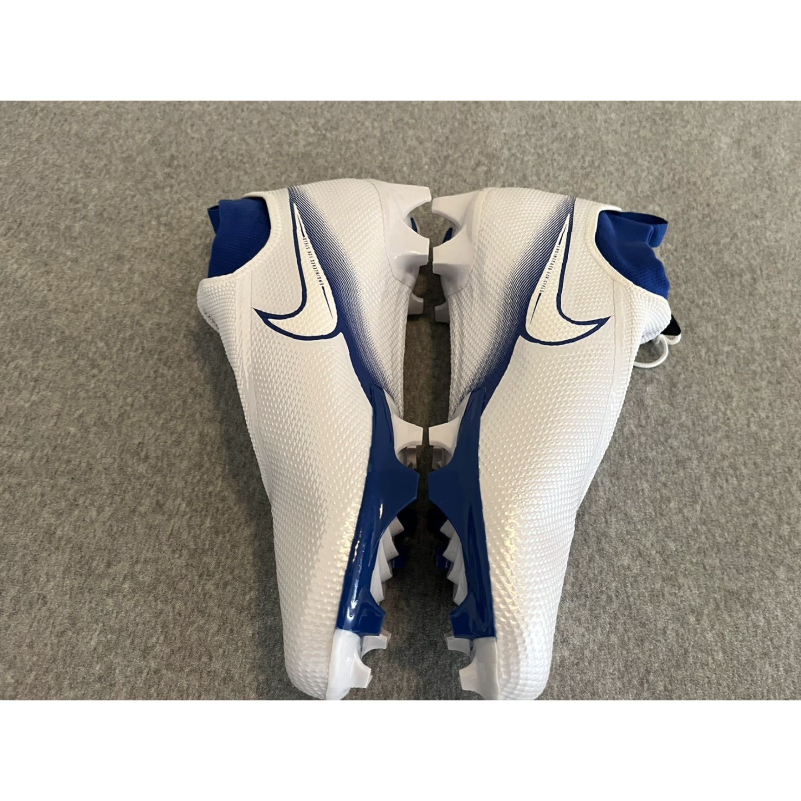 Nike Nike Vapor Edge Pro 360 Football Cleats Mens Size 15 White Royal Blue Ghost Laces Nike Vapor Edge Pro 360 AO8277-101 Brand New Size US 15 / EU 48 - 3 Thumbnail