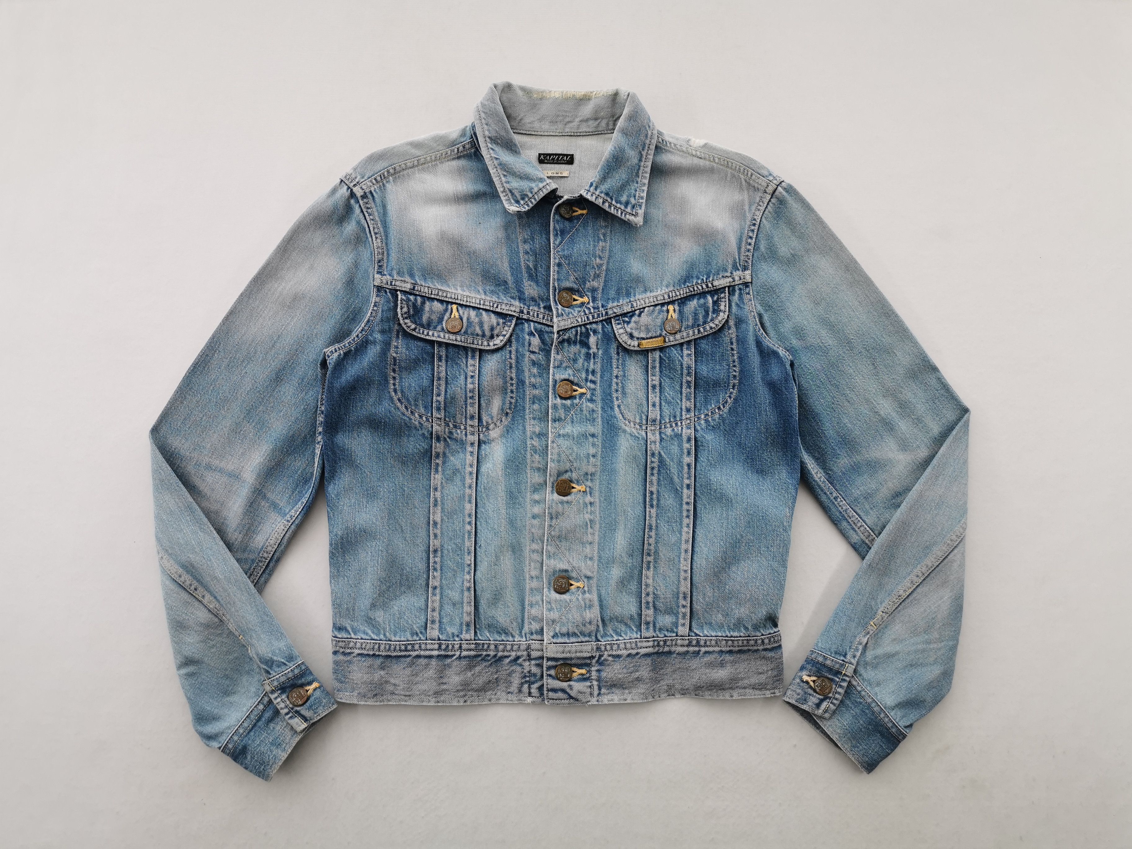 Kapital Vintage 90's Kapital Denim Jacket Made In Japan Size S Size S / US 4 / IT 40 - 1 Thumbnail