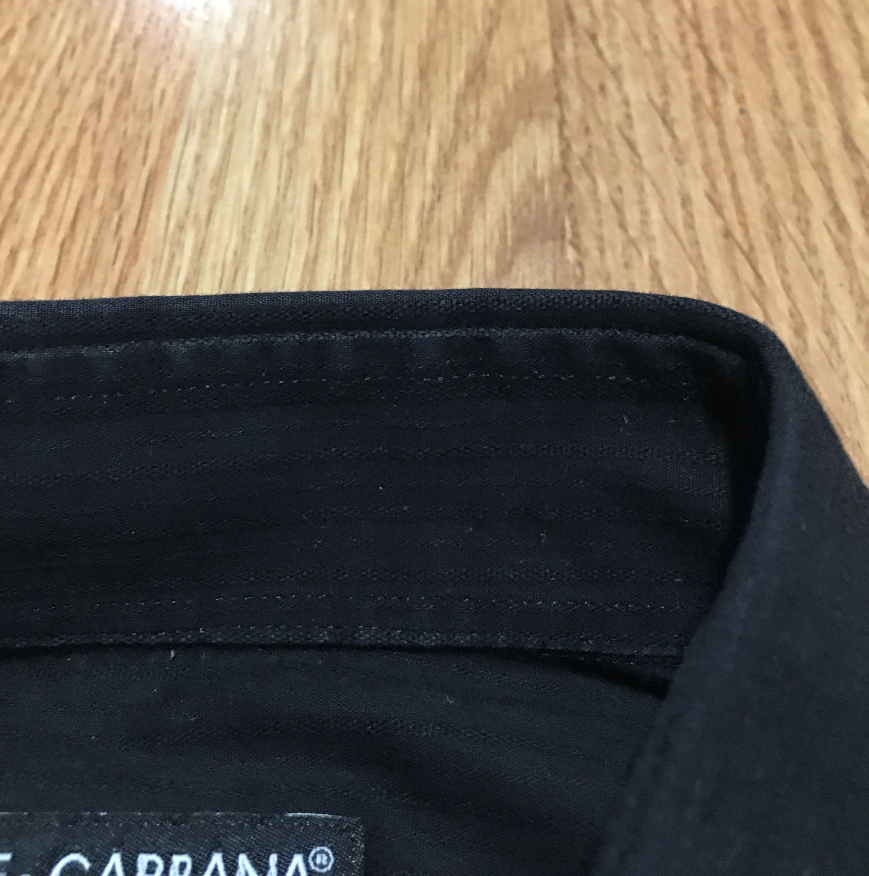 Dolce & Gabbana Dolce & Gabbana Gold Shirt Mens Black Stripe Size 16/41 Size US M / EU 48-50 / 2 - 7 Thumbnail
