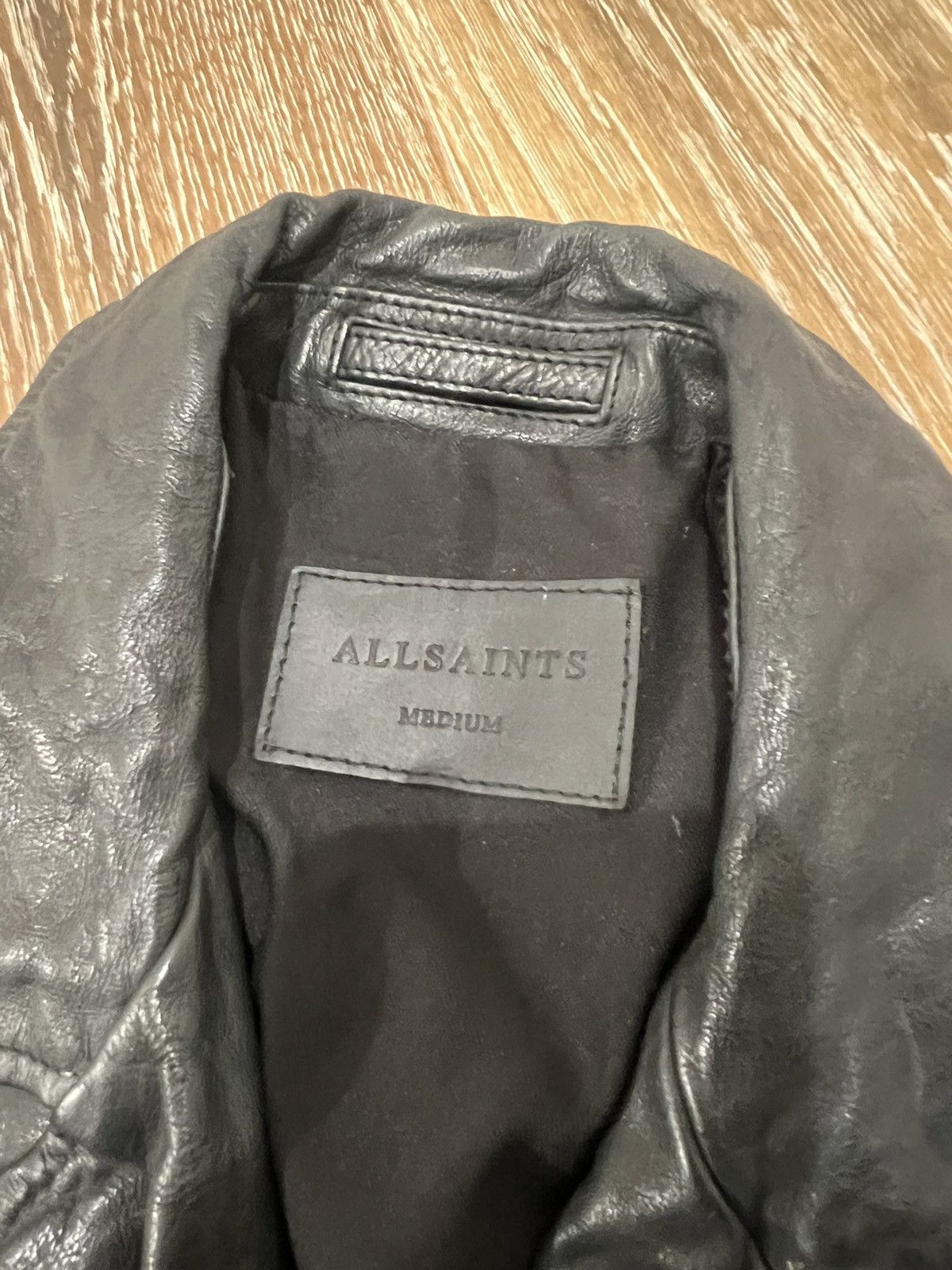 Allsaints Allsaints biker moto leather jacket Size US M / EU 48-50 / 2 - 3 Thumbnail