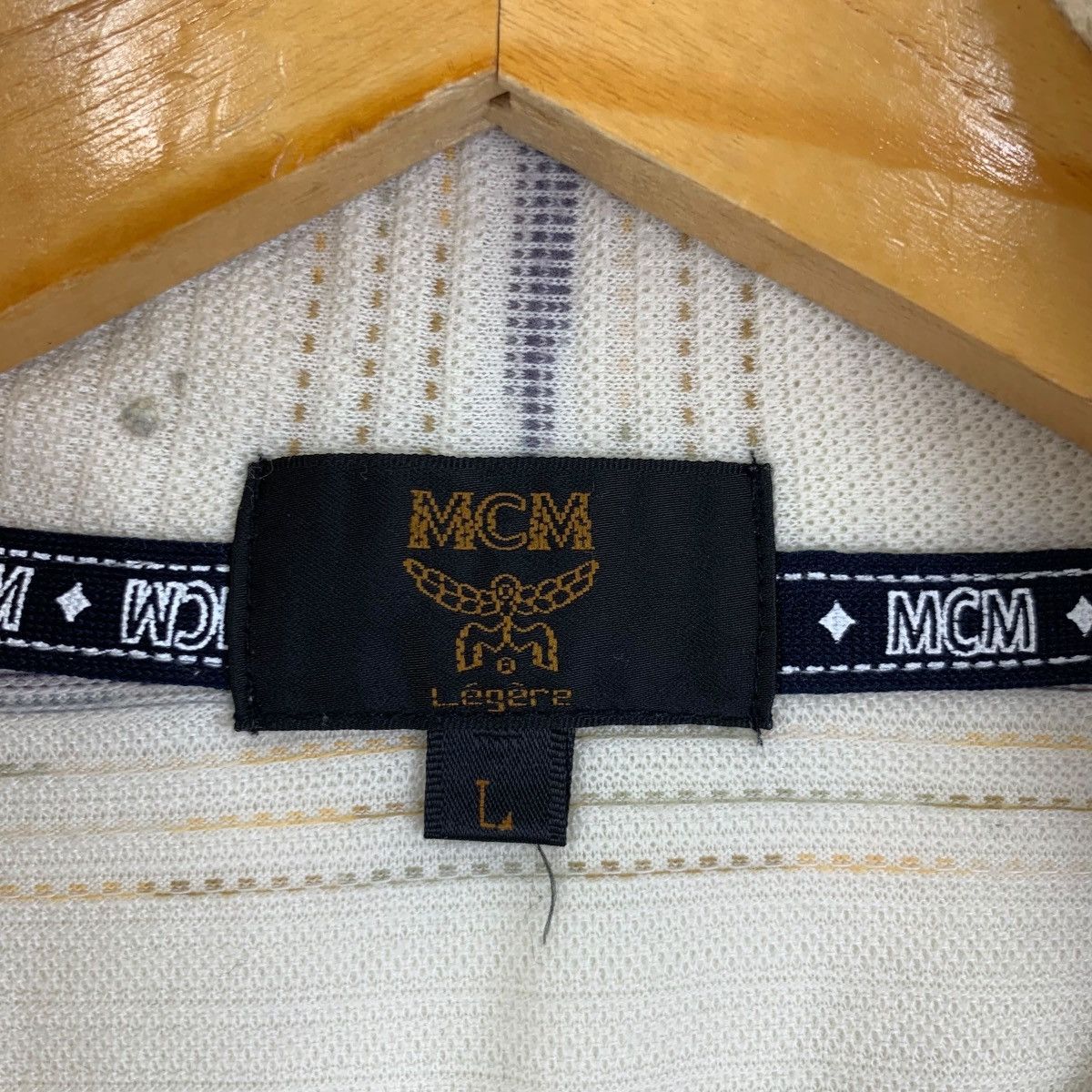 MCM Vintage MCM LEGERE COLLECTION Half Zipper Tee Shirt Size L / US 10 / IT 46 - 5 Thumbnail