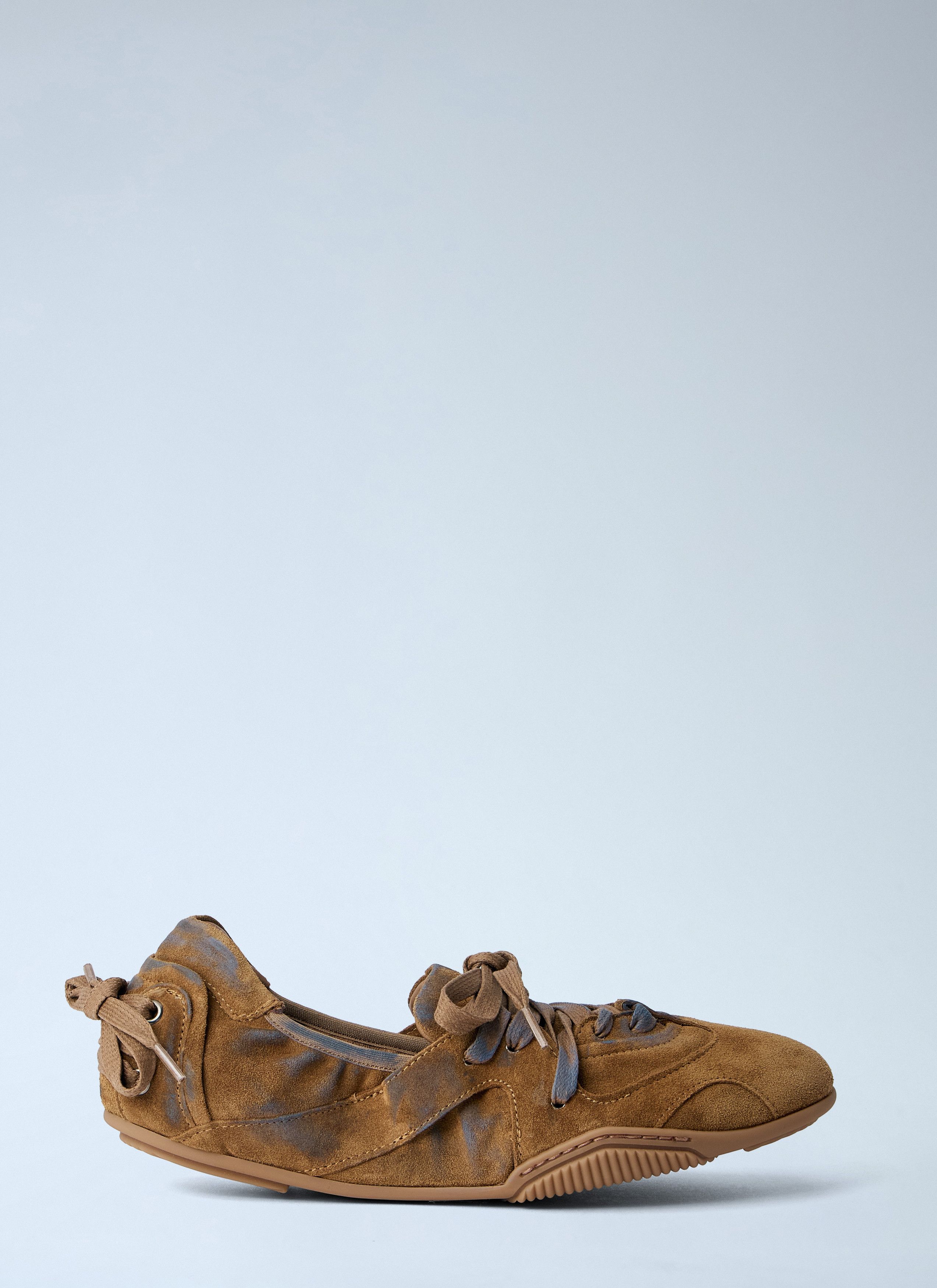 Acne Studios Lace-Up Suede Flats Size US 11 / IT 41 - 1 Thumbnail