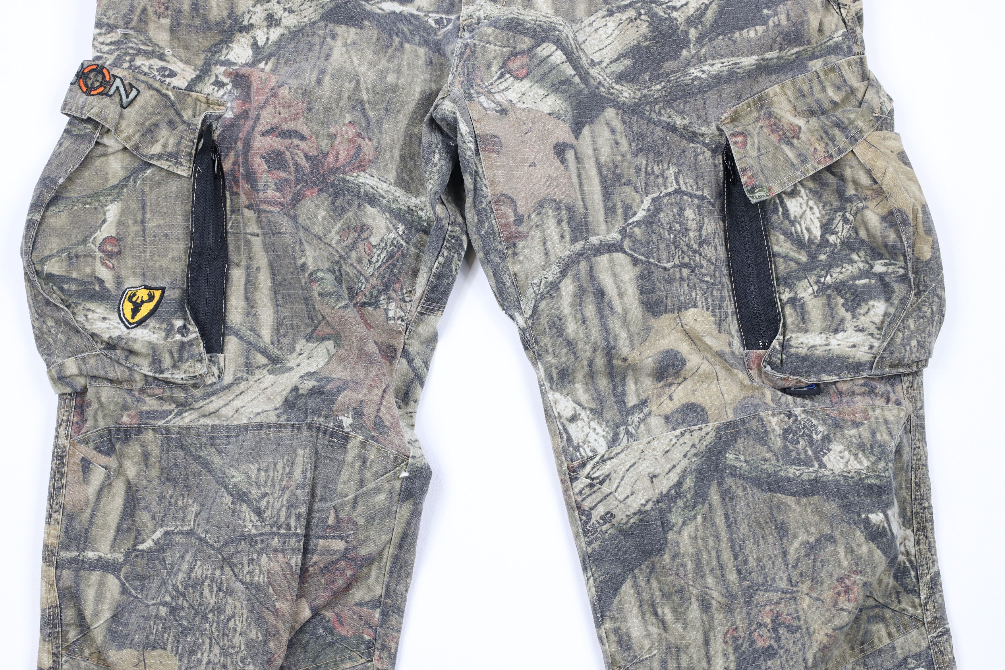 Vintage Vintage Streetwear Camouflage Leg Double Knee Cargo Pants Size US 38 / EU 54 - 3 Thumbnail