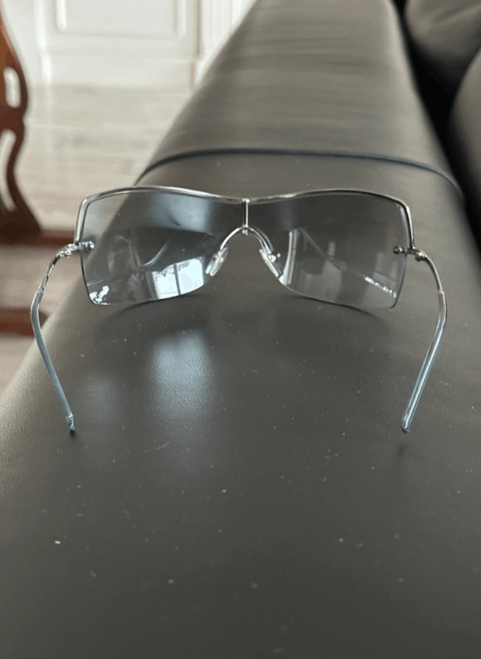 Gucci × Tom Ford × Vintage GUCCI Sunglasses Shield Rimless 90s Wrap GG2684 Size ONE SIZE - 2 Thumbnail