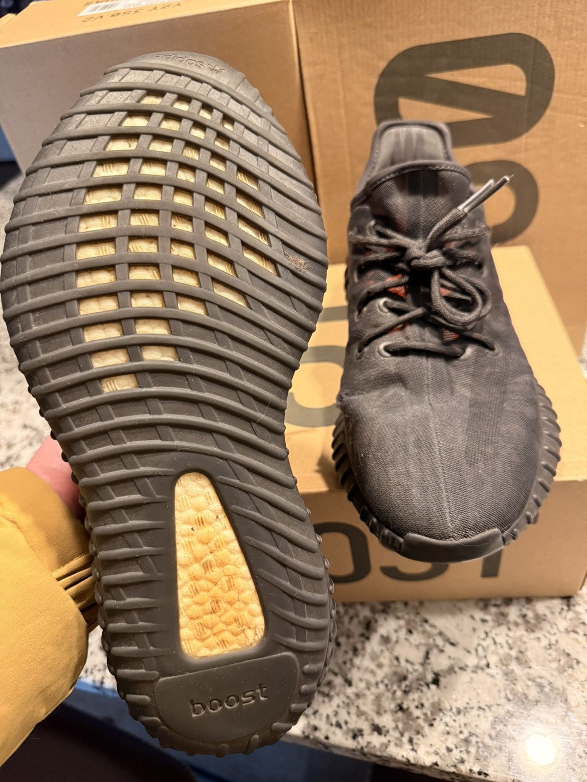 Yeezy Adidas Yeezy Boost 350 V2 ‘Mono Cinder’ Size US 10.5 / EU 43-44 - 5 Thumbnail
