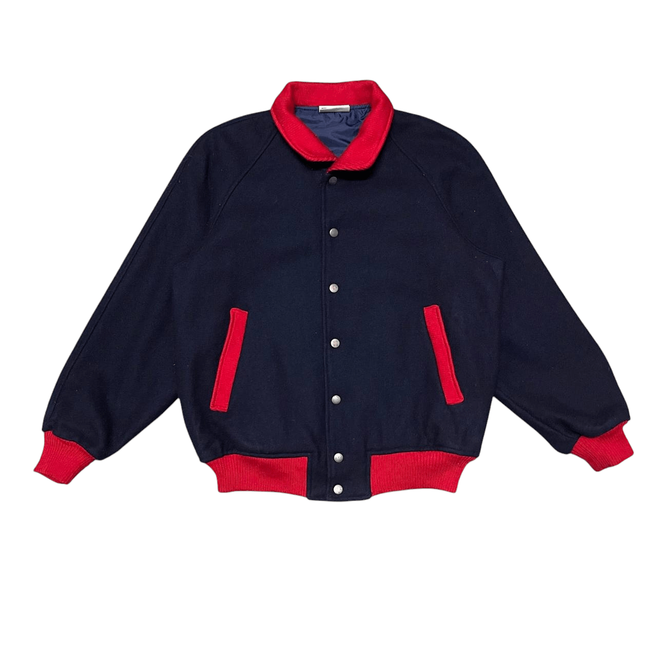 Japanese Brand Vintage Bobson Wool Varsity/Bomber Jacket Size US M / EU 48-50 / 2 - 1 Thumbnail