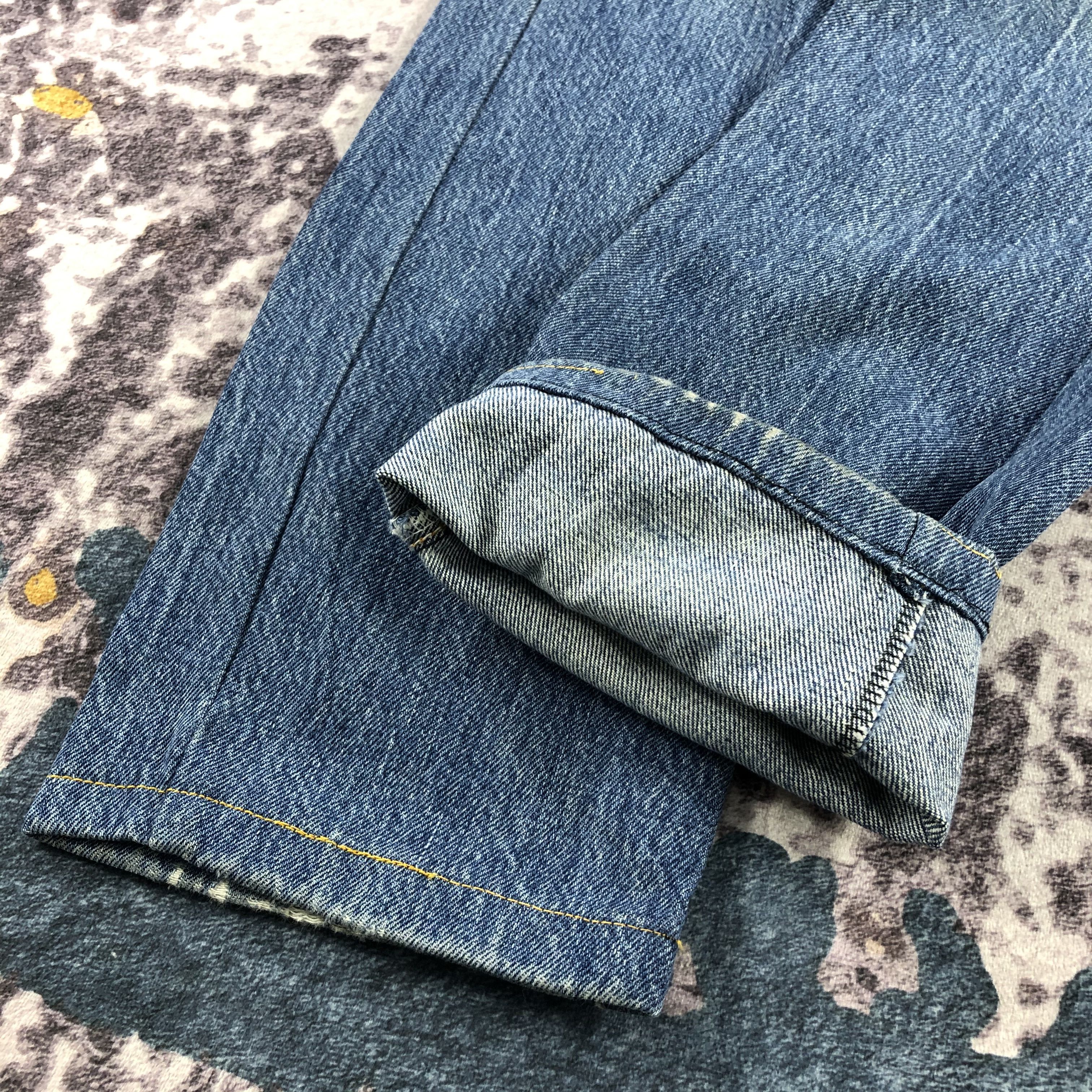 Levi's Vintage Blue Wash Levis 501 Jeans-JM2364 Size US 30 / EU 46 - 7 Thumbnail