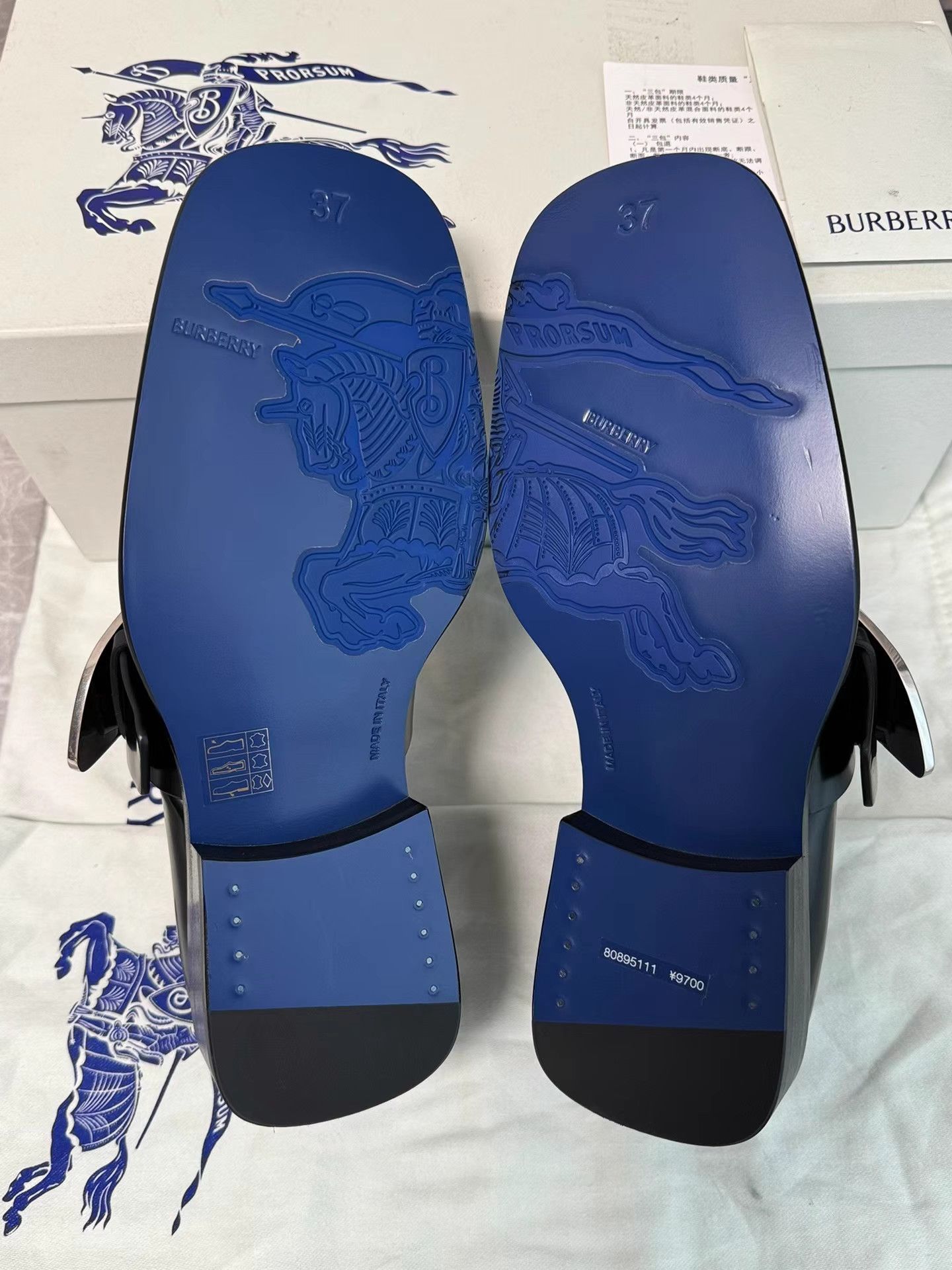 Burberry Burberry Shield Loafers K6 Size US 7 / IT 37 - 9 Thumbnail