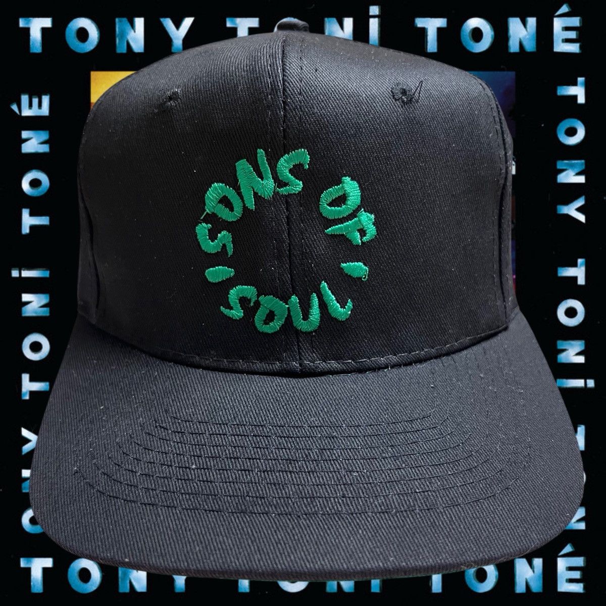 Vintage Tony Toni Tone Sons Of Soul Album Promo Snapback Hat Vintage Size ONE SIZE - 1 Thumbnail