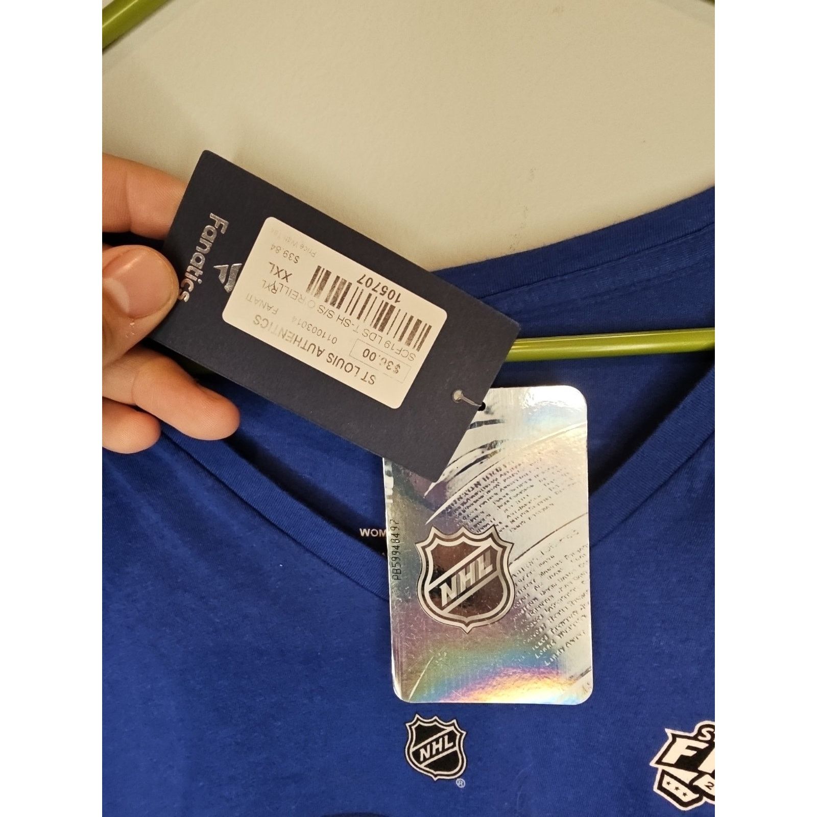 NHL 2019 Stanley Cup St. Louis Blues O'Reilly T-Shirt Sz XXL Size XXL / US 16-18 / IT 52-54 - 7 Thumbnail