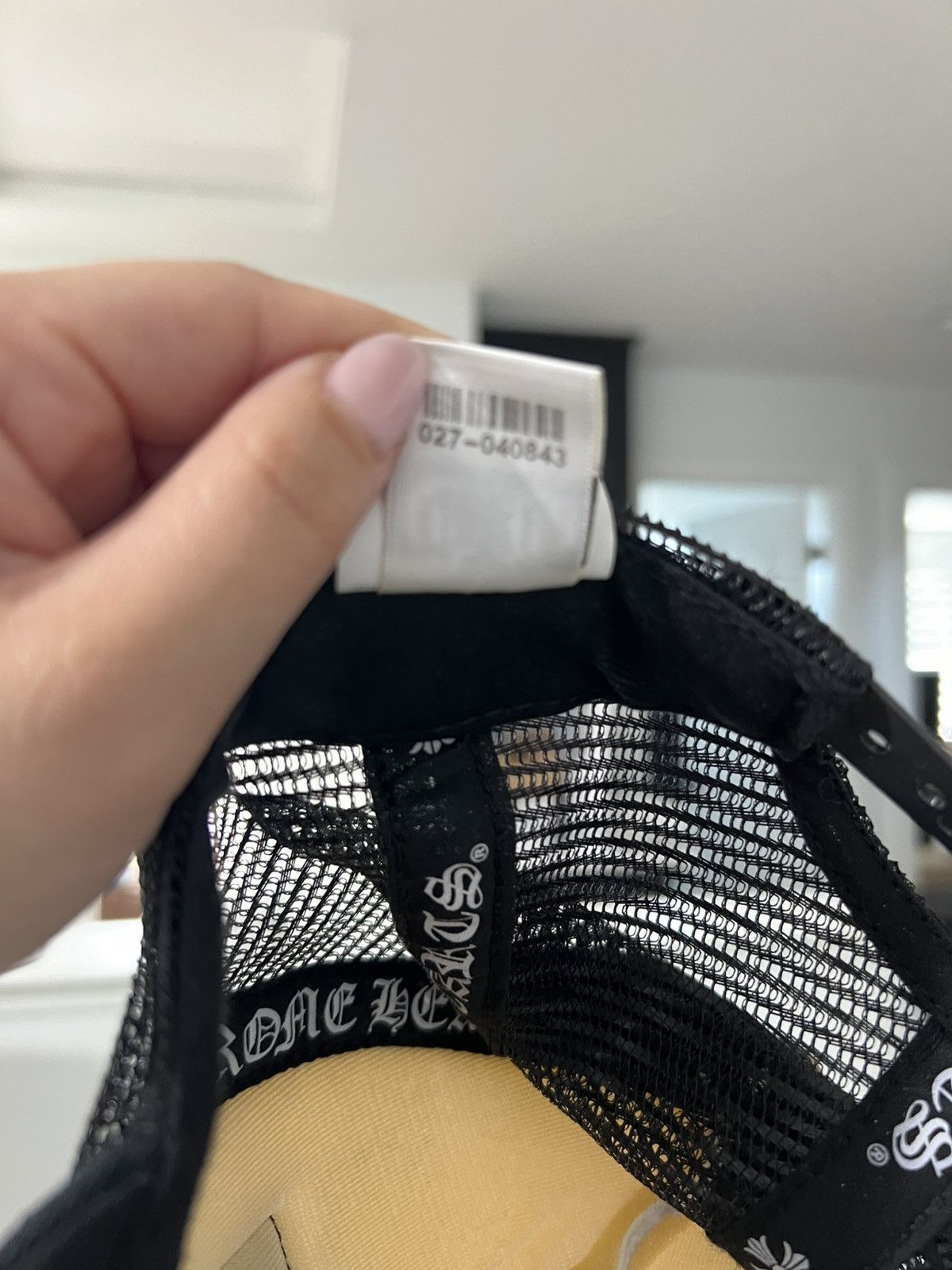 Chrome Hearts Chrome Hearts “Fuck” Trucker - White Size ONE SIZE - 7 Thumbnail