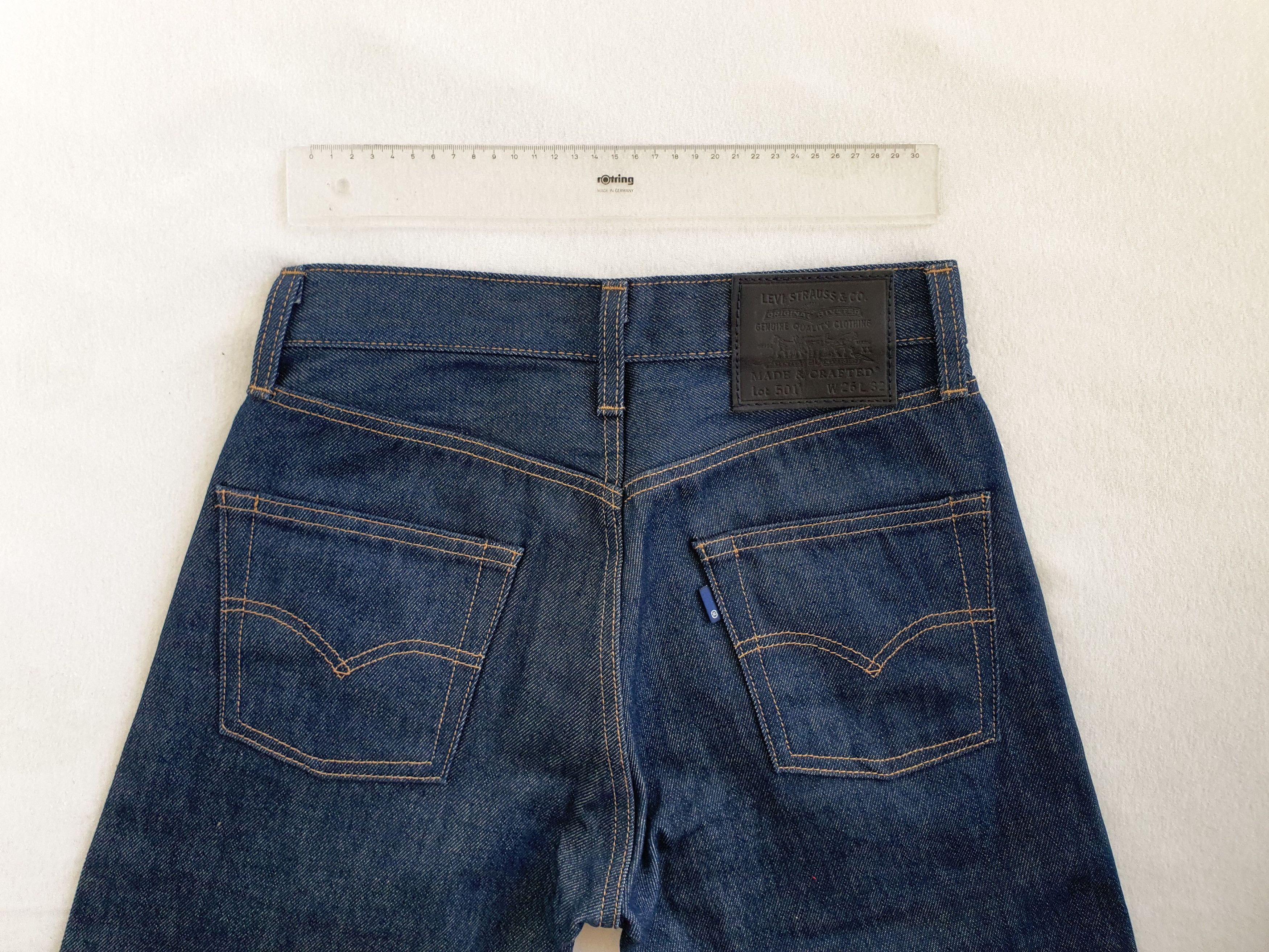 Levi's Made & Crafted ''80's 501 Denim Jeans'' - Selvedge (A2231-0000) - W26 L32 Size US 26 / EU 42 - 9 Thumbnail