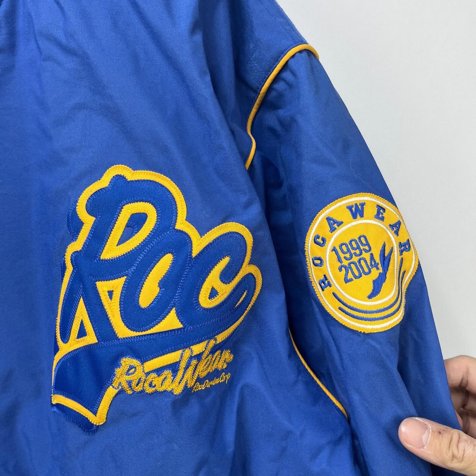 Rocawear Vintage Y2K Rocawear Letterman Varsity Jacket Zip Up Large Size US L / EU 52-54 / 3 - 9 Thumbnail
