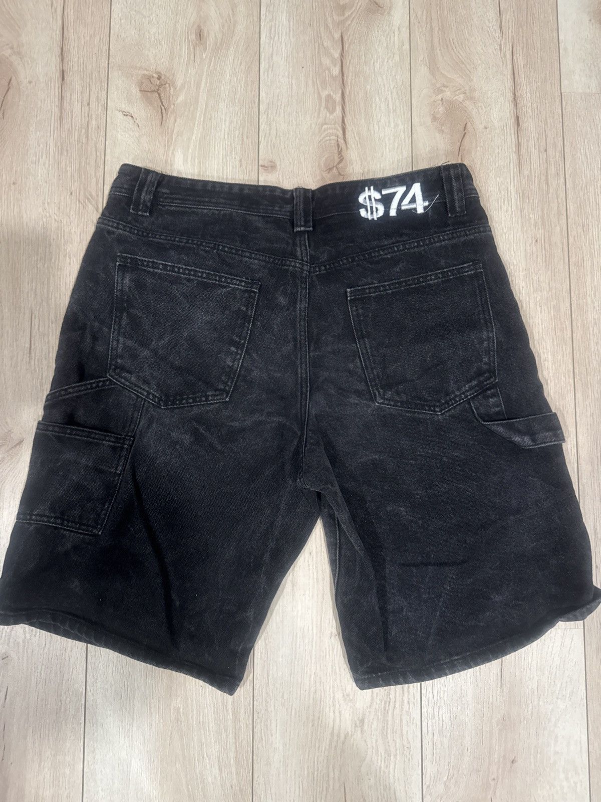 Other 74 IS WAR Carpenter Denim Shorts Size US 34 / EU 50 - 5 Thumbnail