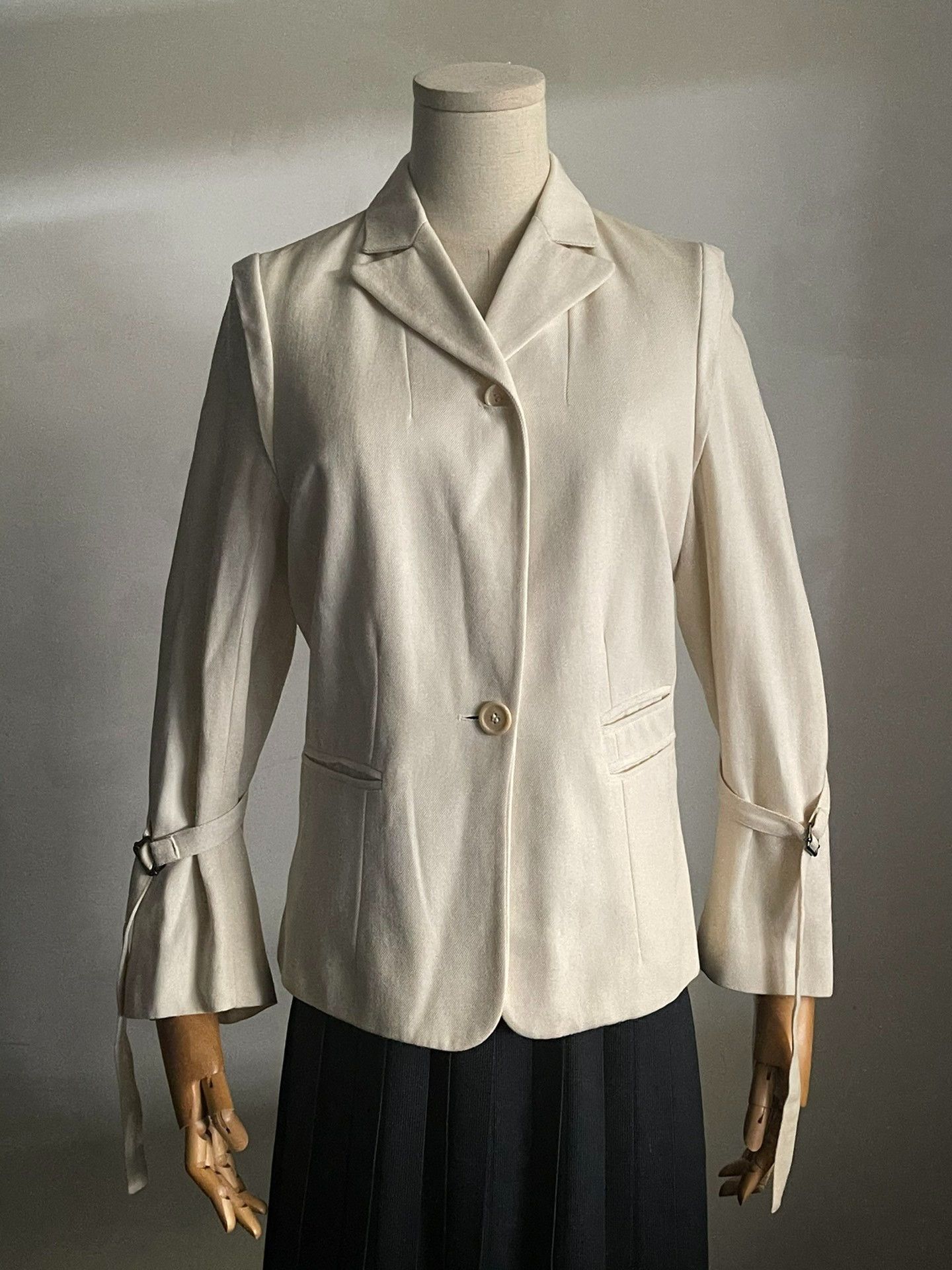 Ann Demeulemeester Ann Demeulemeester 07AW Wool Blazer Size S / US 4 / IT 40 - 1 Thumbnail