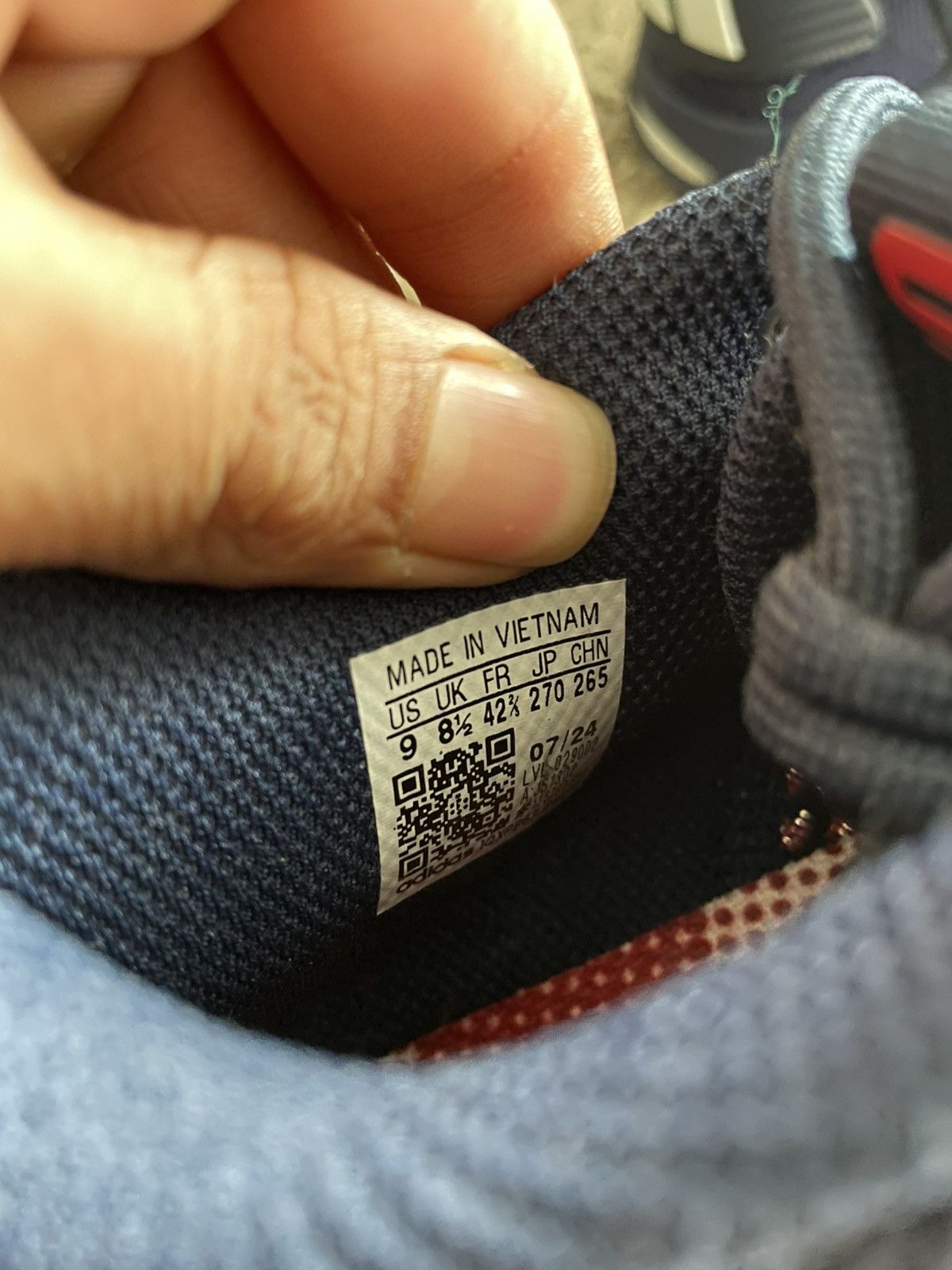 Adidas Adidas AE 1 Low USA - Night Indigo Size US 9 / EU 42 - 10 Thumbnail