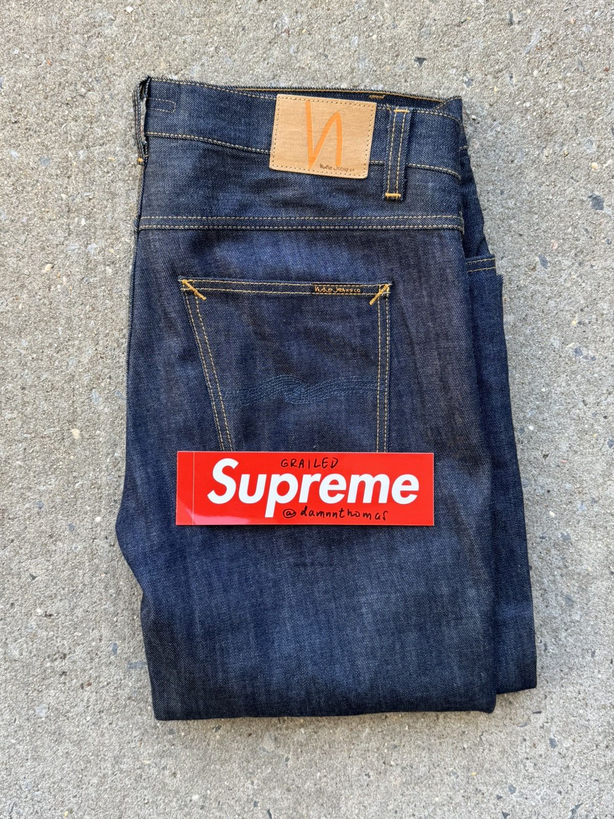 Nudie Jeans Nudie “Gritty Jackson” Jeans 36x32 Size US 36 / EU 52 - 8 Thumbnail