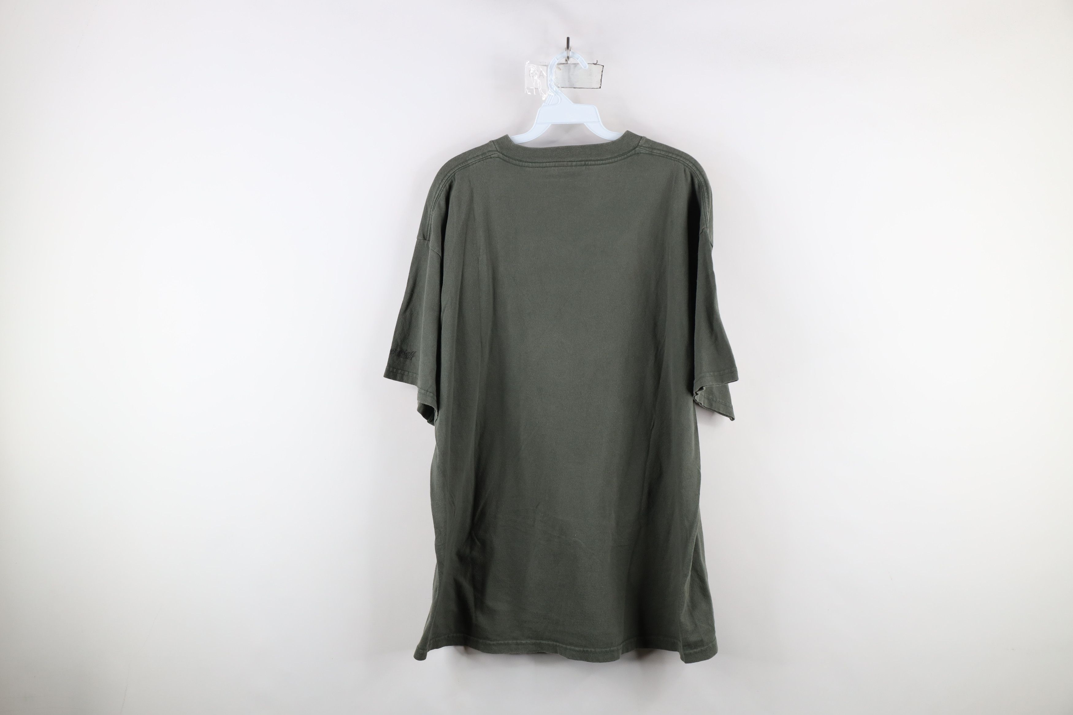 Vintage Vintage 90s Y2K Streetwear Dragon Skateboard T-Shirt Green Size US XL / EU 56 / 4 - 12 Thumbnail