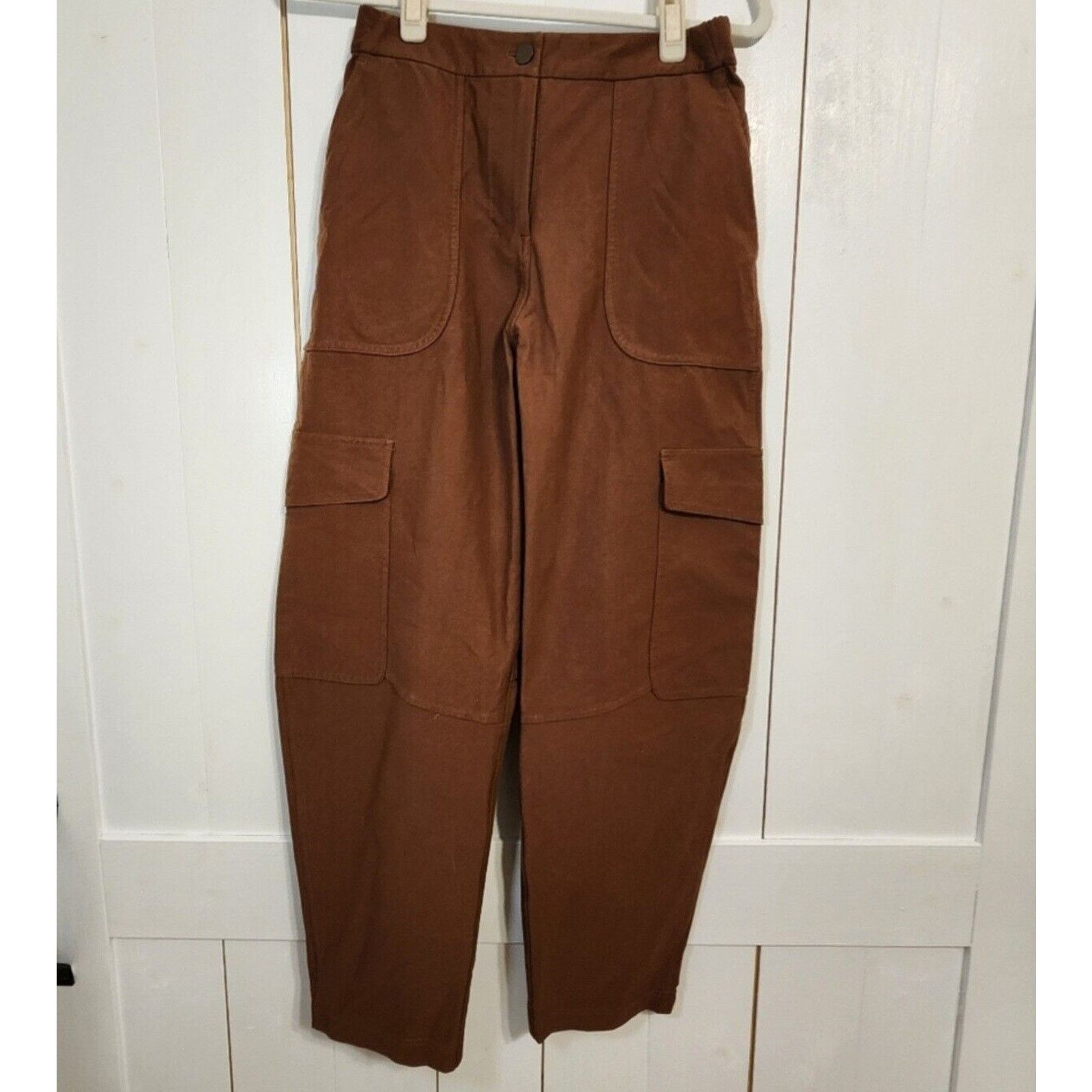 Lululemon Lululemon Light Utilitech Cargo Pocket High Rise Pants Brown Size 26" / US 2 / IT 38 - 5 Thumbnail