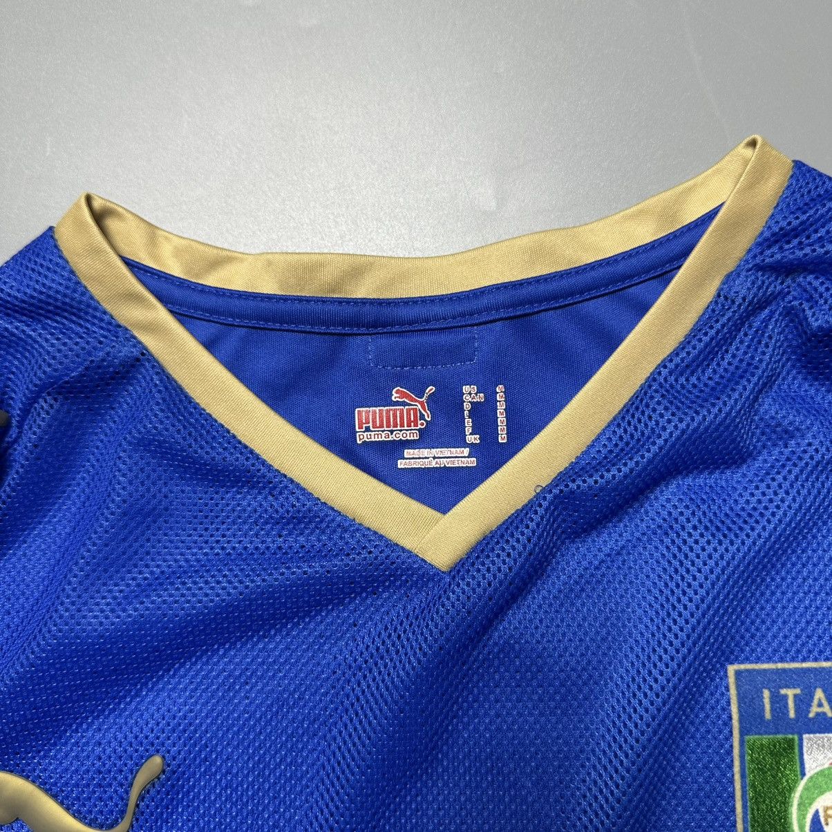 Puma ITALY PUMA 2008 EURO FOOTBALL HOME JERSEY #11 DI NATALE Size US M / EU 48-50 / 2 - 5 Thumbnail