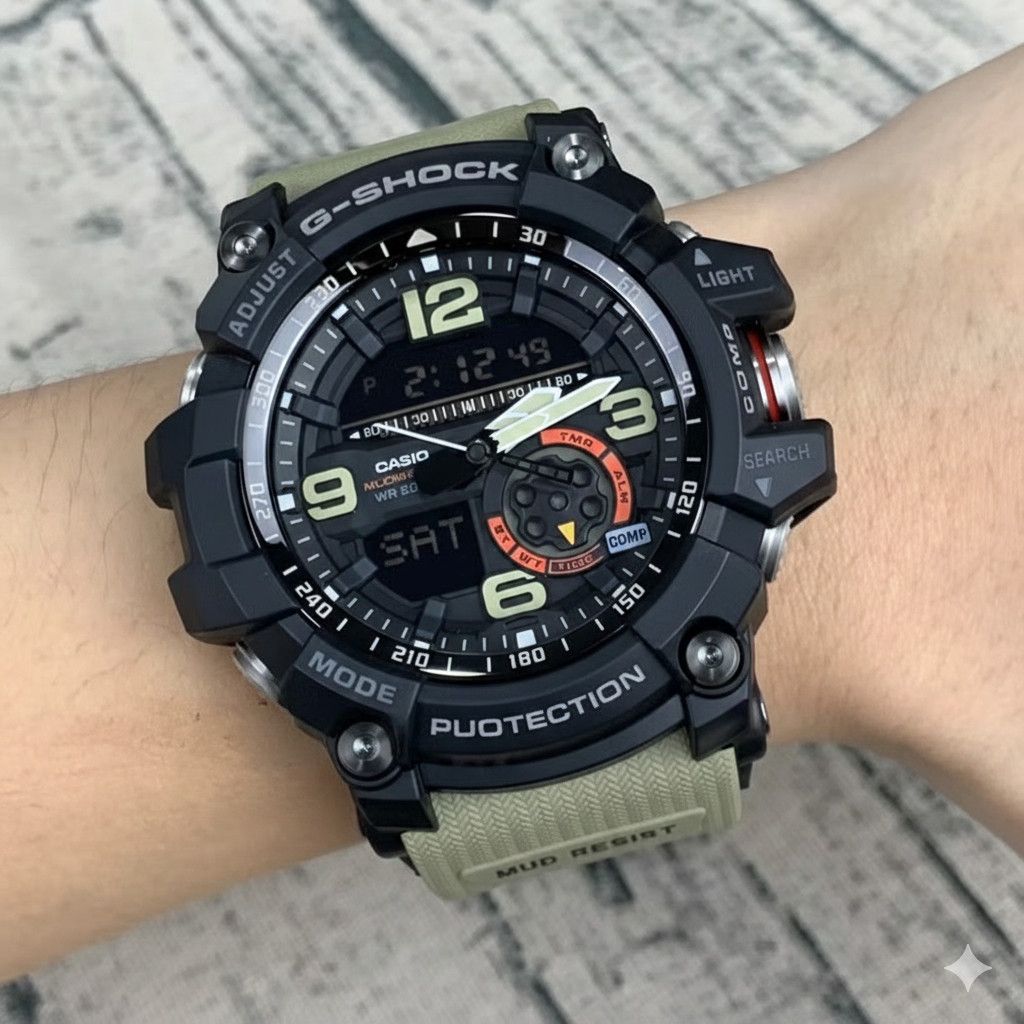 Casio Casio G-Shock Mudmaster GG-1000-1A5 Twin Sensor Men's Watch Size ONE SIZE - 3 Thumbnail