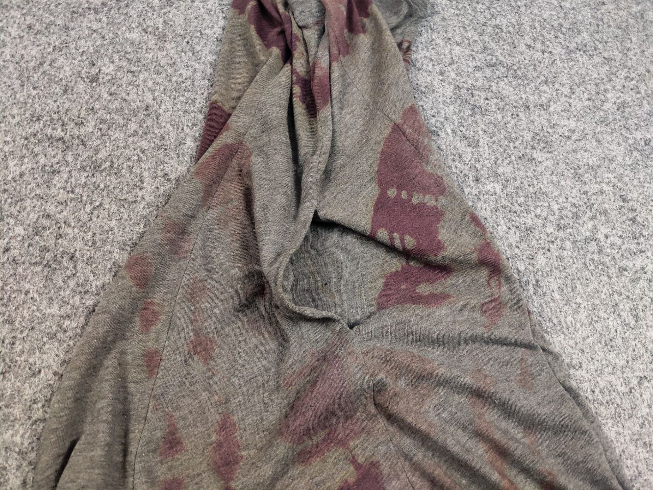 Other Raquel Allegra Hand Made USA A Line Light Gray Art Dress Size M / US 6-8 / IT 42-44 - 11 Thumbnail