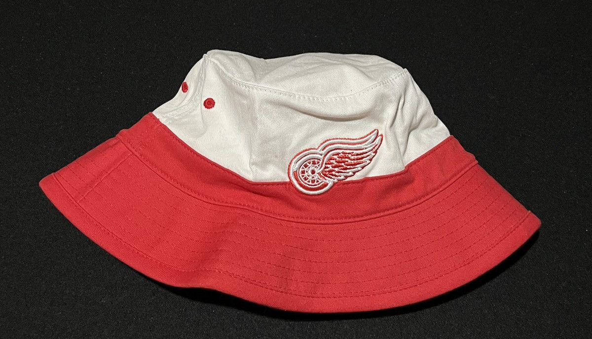 Mitchell & Ness × Red Wing Detroit red wings bucket hat Size ONE SIZE - 1 Thumbnail