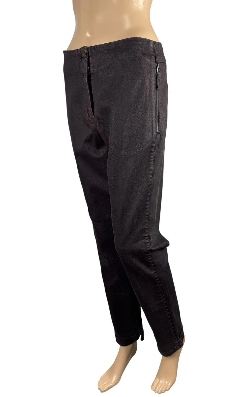 Annette Gortz Annette Gortz Denim Pants Bordeaux size DE40 IT46 Size 34" / US 12 / IT 48 - 1 Thumbnail