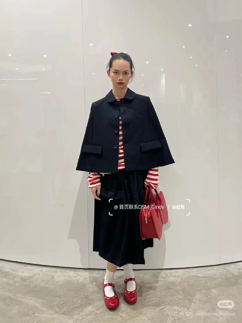 Comme des Garcons Comme Des Garcons Cape Blazer Round Neck Size XS / US 0-2 / IT 36-38 - 6 Thumbnail