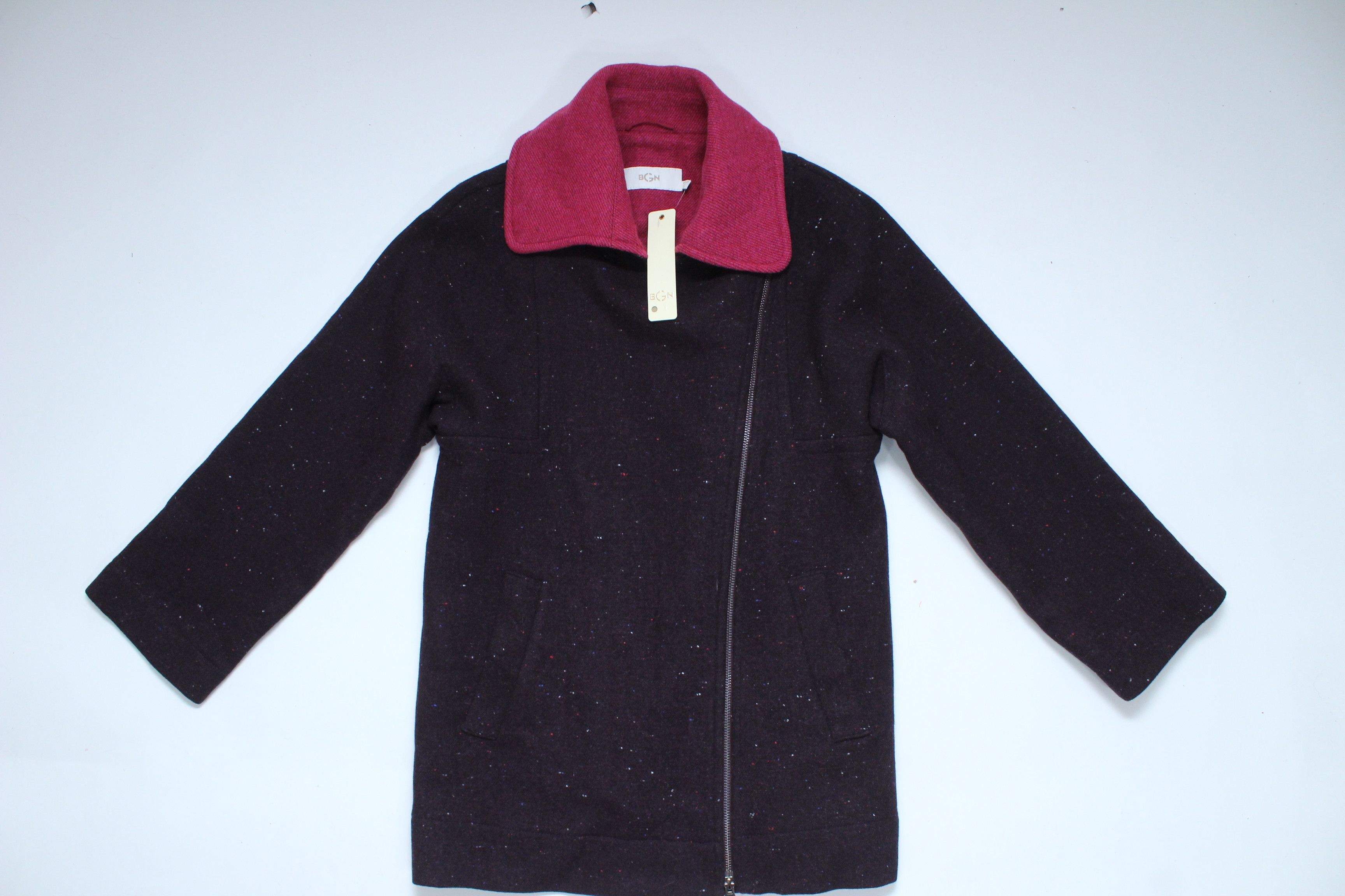 BGN Coat Wool Womens Size 6US New Vintage Rare