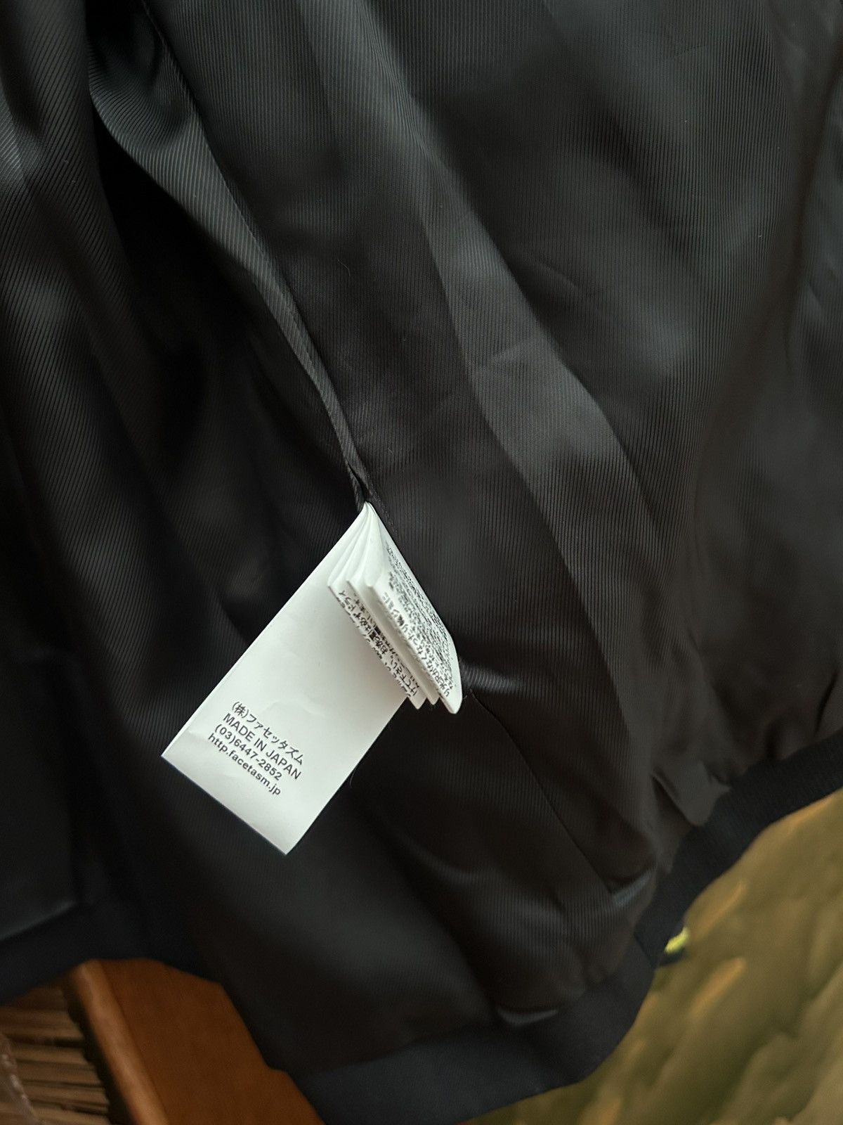 Facetasm × Japanese Brand Facetasm Deconstructed Wool Satin Bomber Western Jacket NEW Size US S / EU 44-46 / 1 - 10 Thumbnail