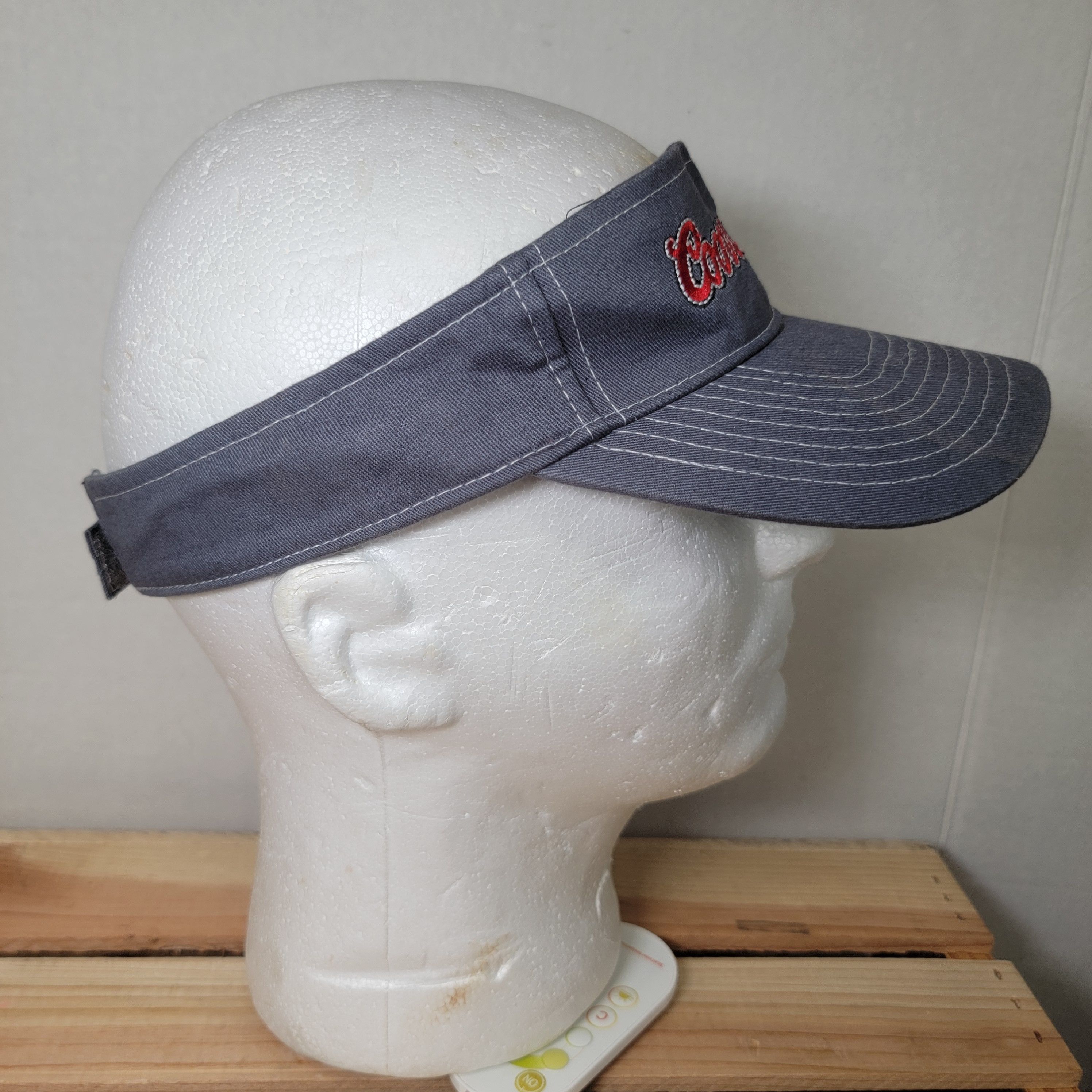 Other Coors Light Grey Adjustable Visor Size ONE SIZE - 3 Thumbnail