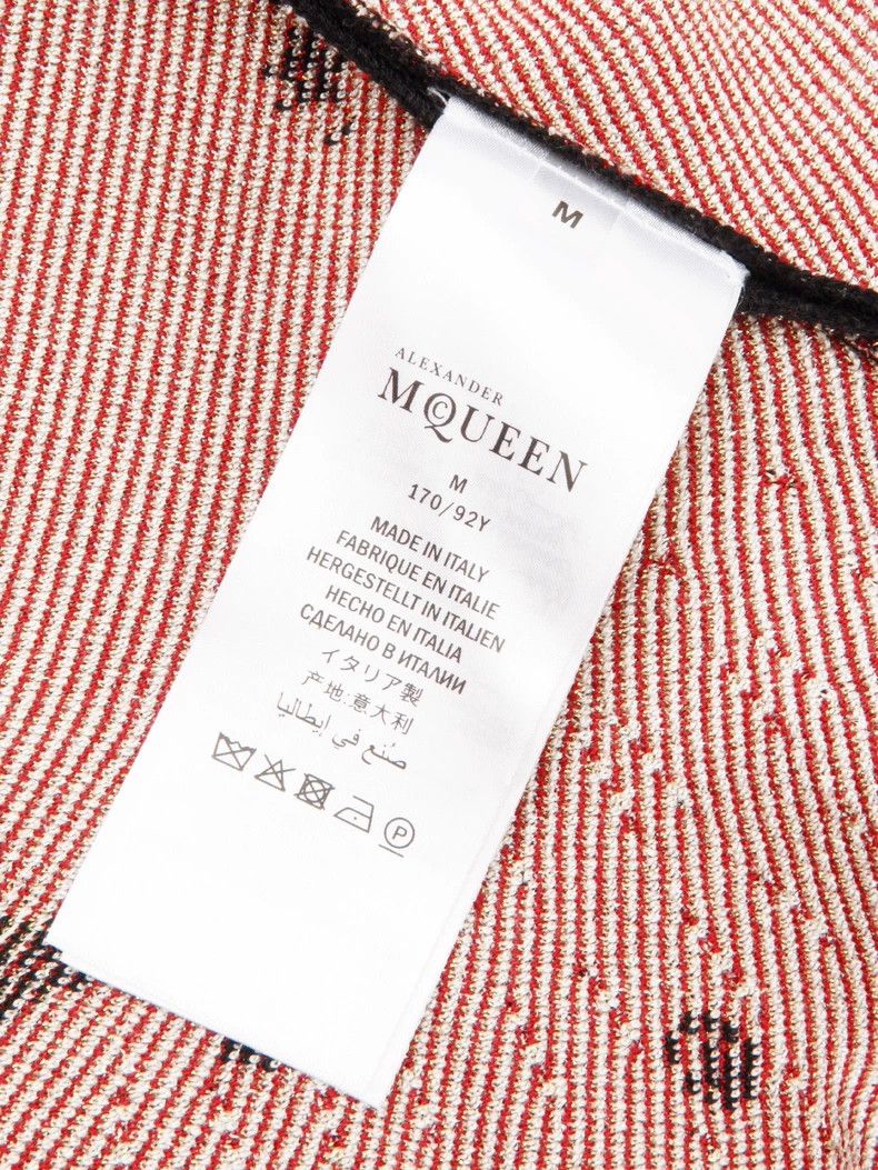 Alexander McQueen Alexander McQUEEN Embroidered flower knitted dress 2504-Nex Size M / US 6-8 / IT 42-44 - 9 Thumbnail