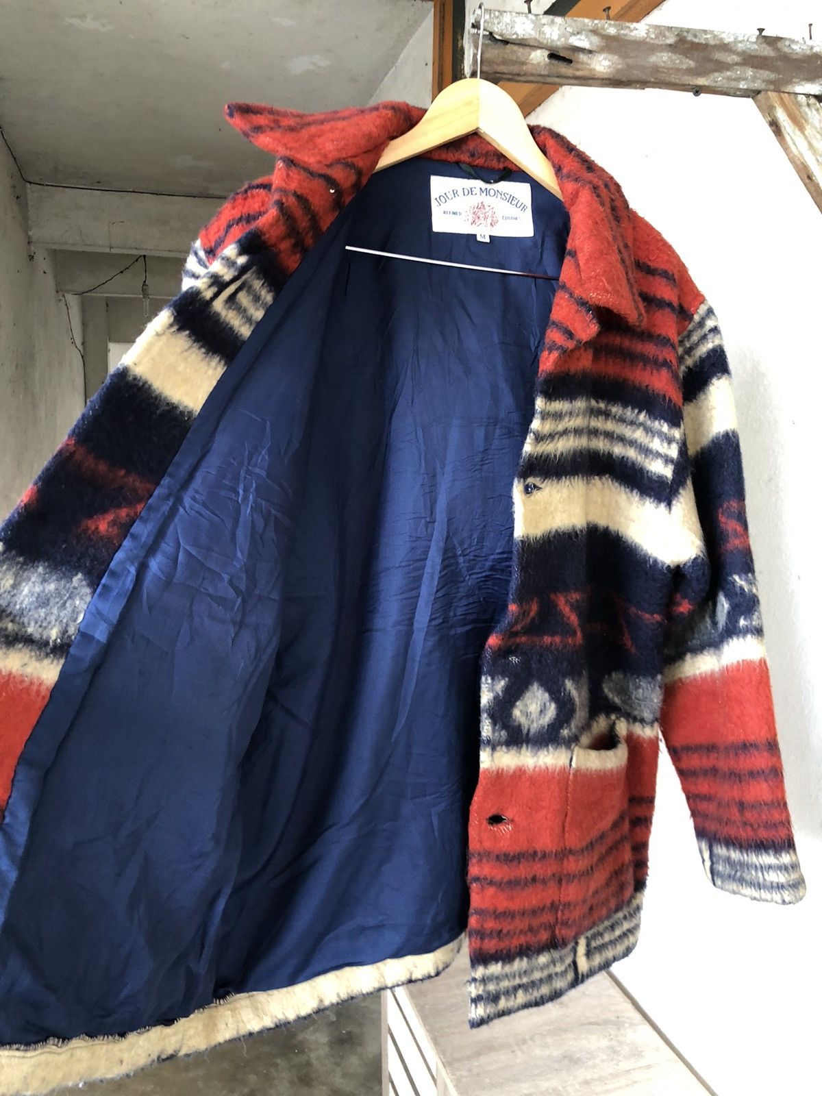 Japanese Brand Nice❗️Jour De Monsieur Native Wool Jacket Size US M / EU 48-50 / 2 - 18 Thumbnail