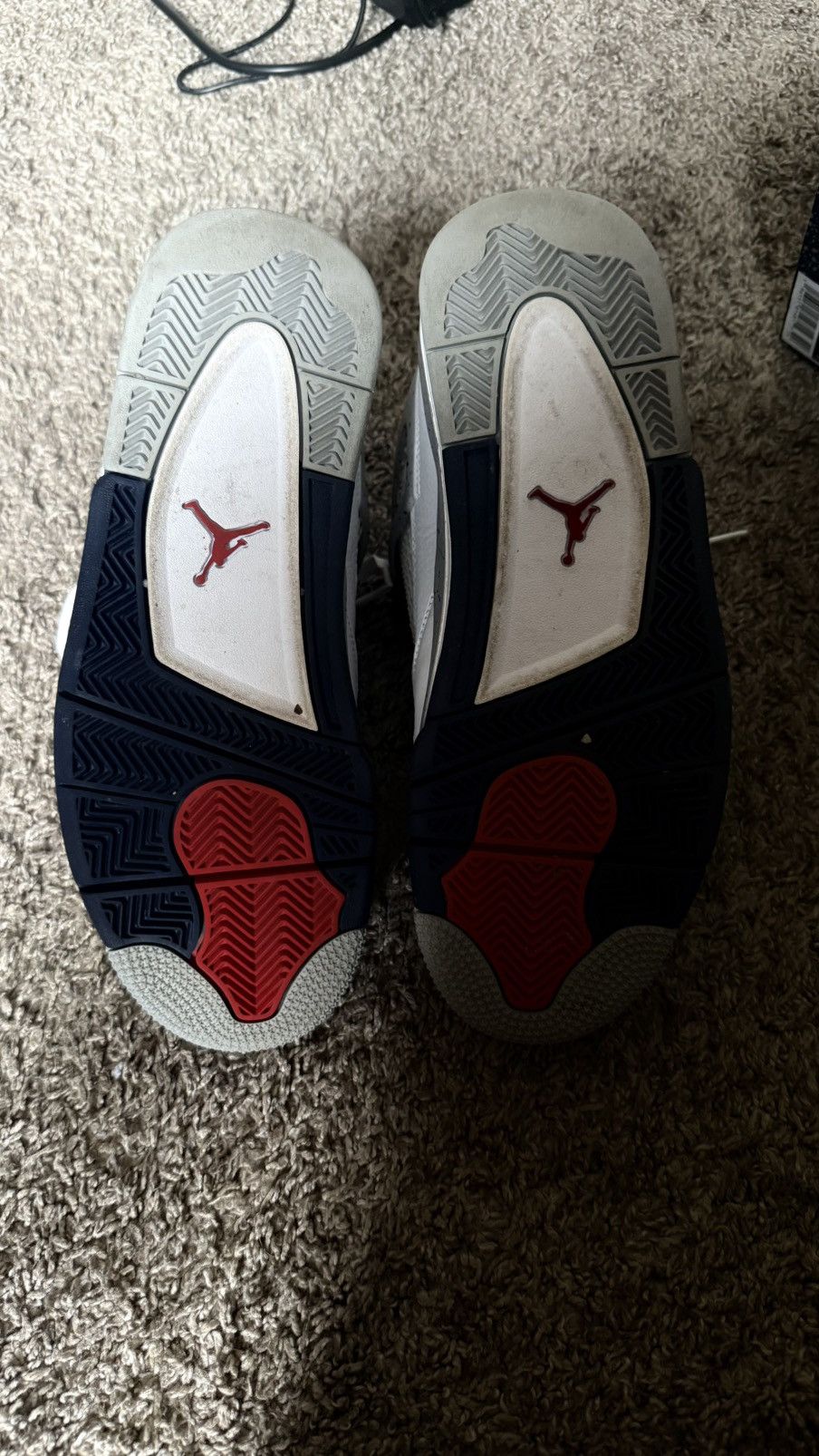 Jordan Brand Air Jordan 4 Retro Midnight navy Size US 9 / EU 42 - 5 Thumbnail