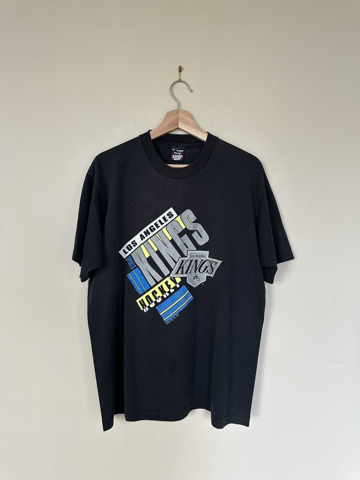 NHL × Vintage Vintage 80s Screen Stars Los Angeles Kings NHL T-Shirt Size US XL / EU 56 / 4 - 1 Thumbnail